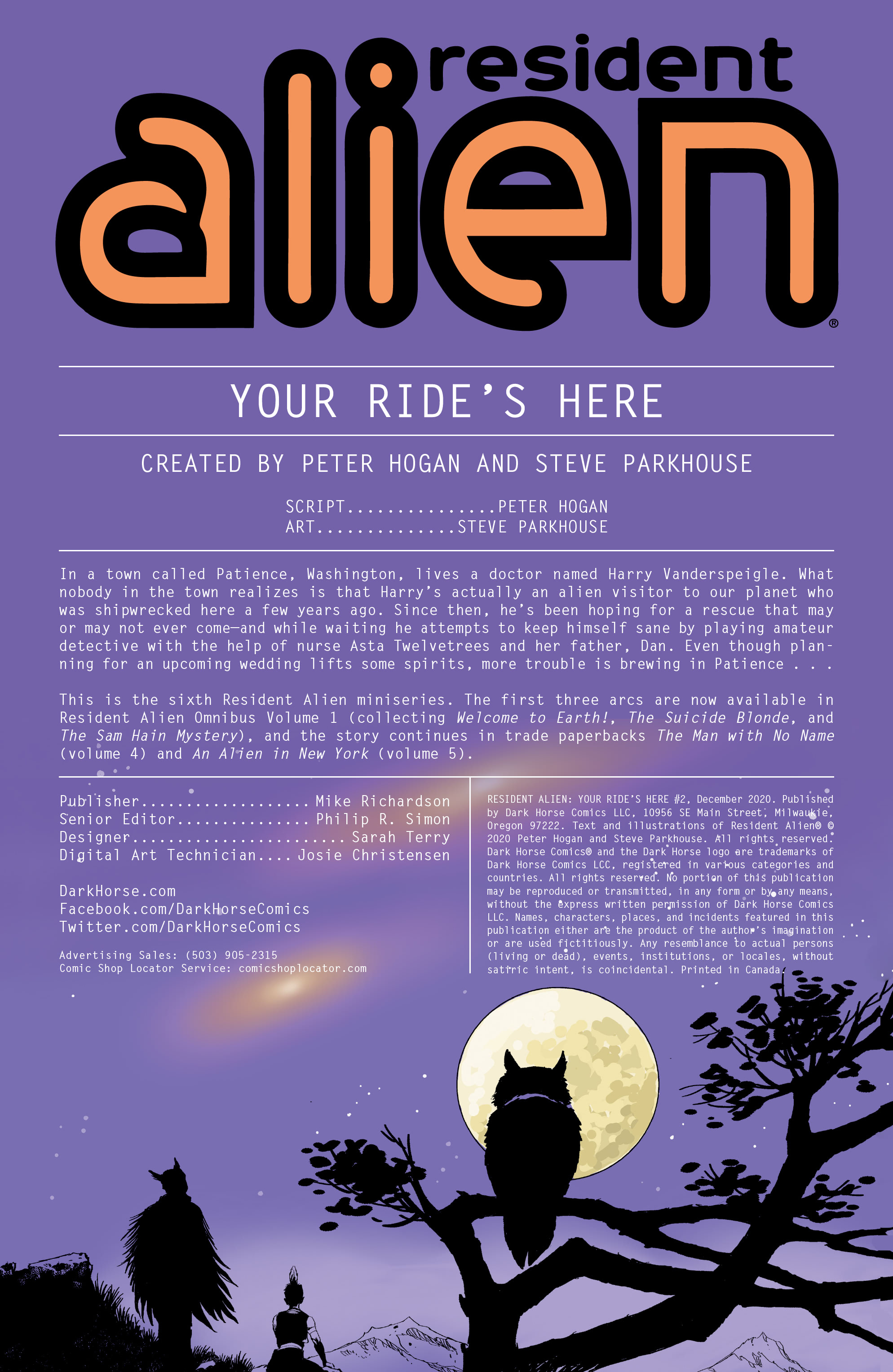 Resident Alien: Your Ride's Here (2020-): Chapter 2 - Page 2