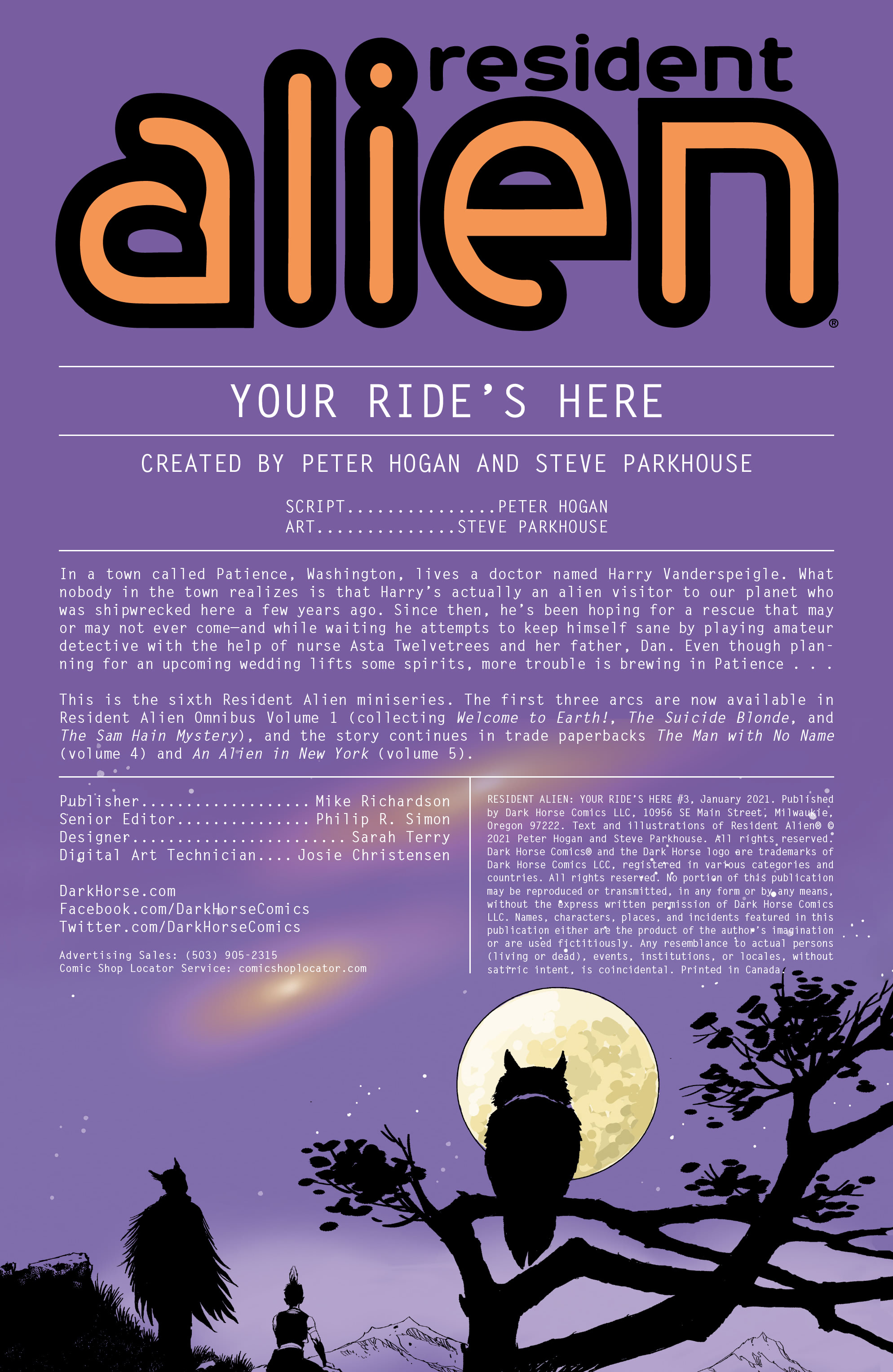Resident Alien: Your Ride's Here (2020-): Chapter 3 - Page 2