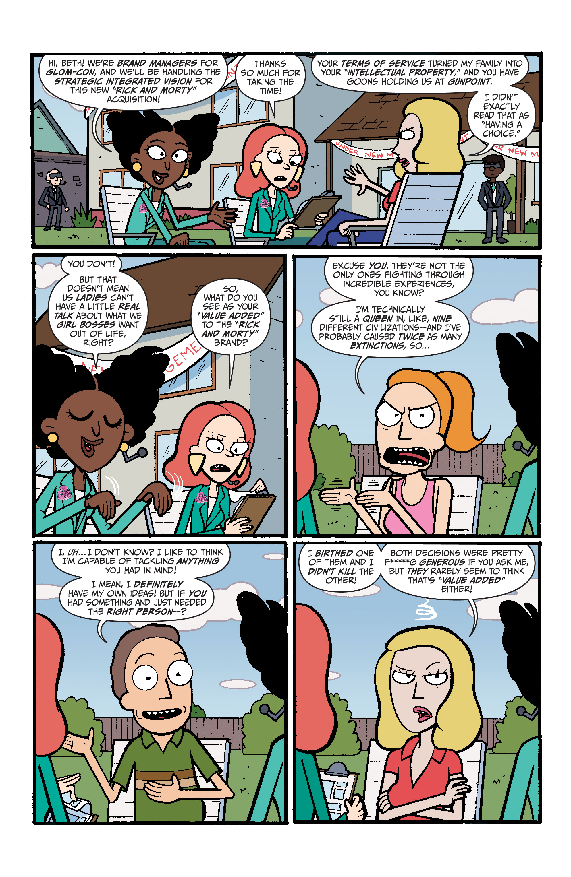 Rick and Morty: Corporate Assets (2021-) issue 2 - Page 11