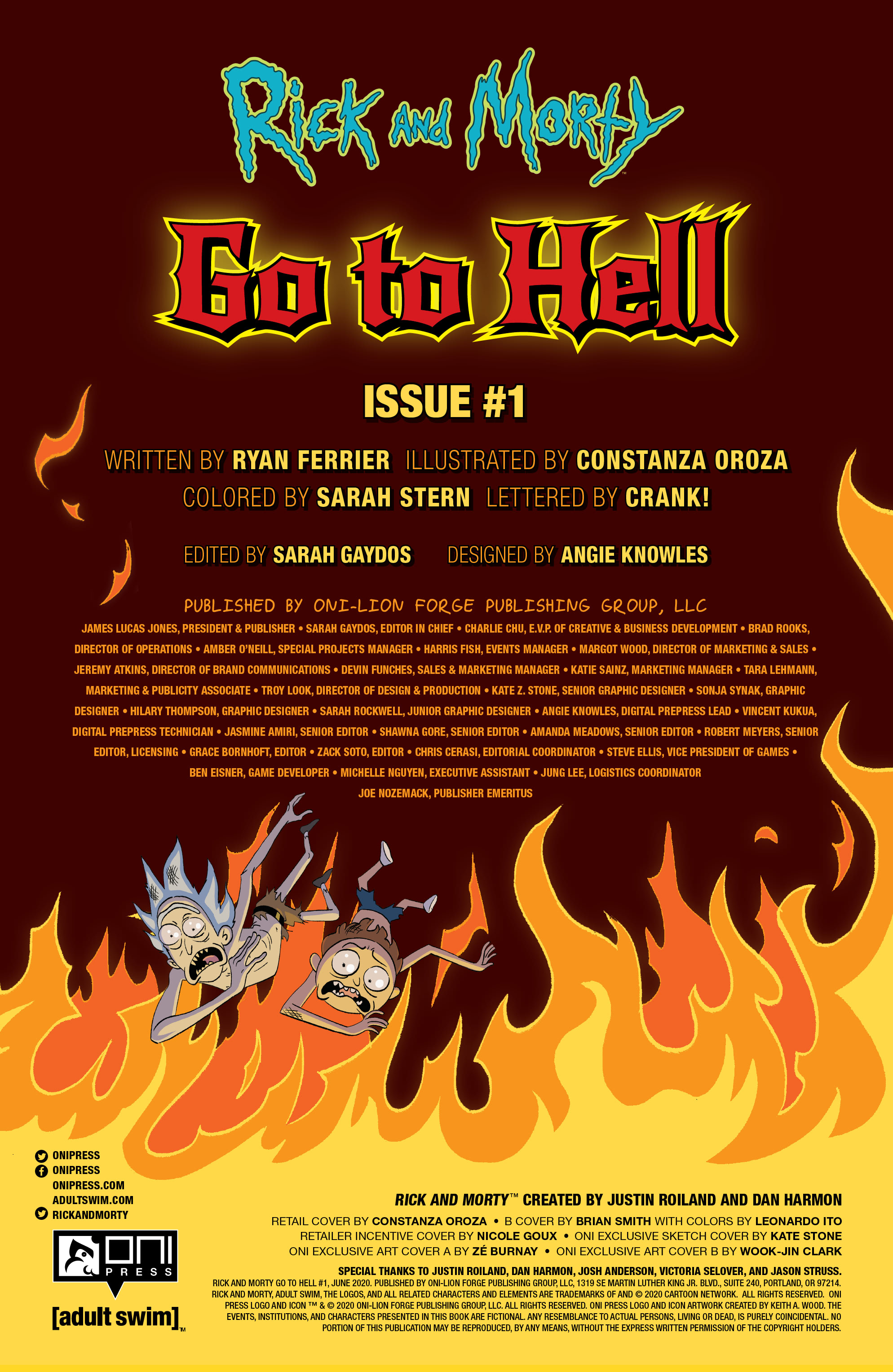 Rick and Morty: Go To Hell (2020-): Chapter 1 - Page 2