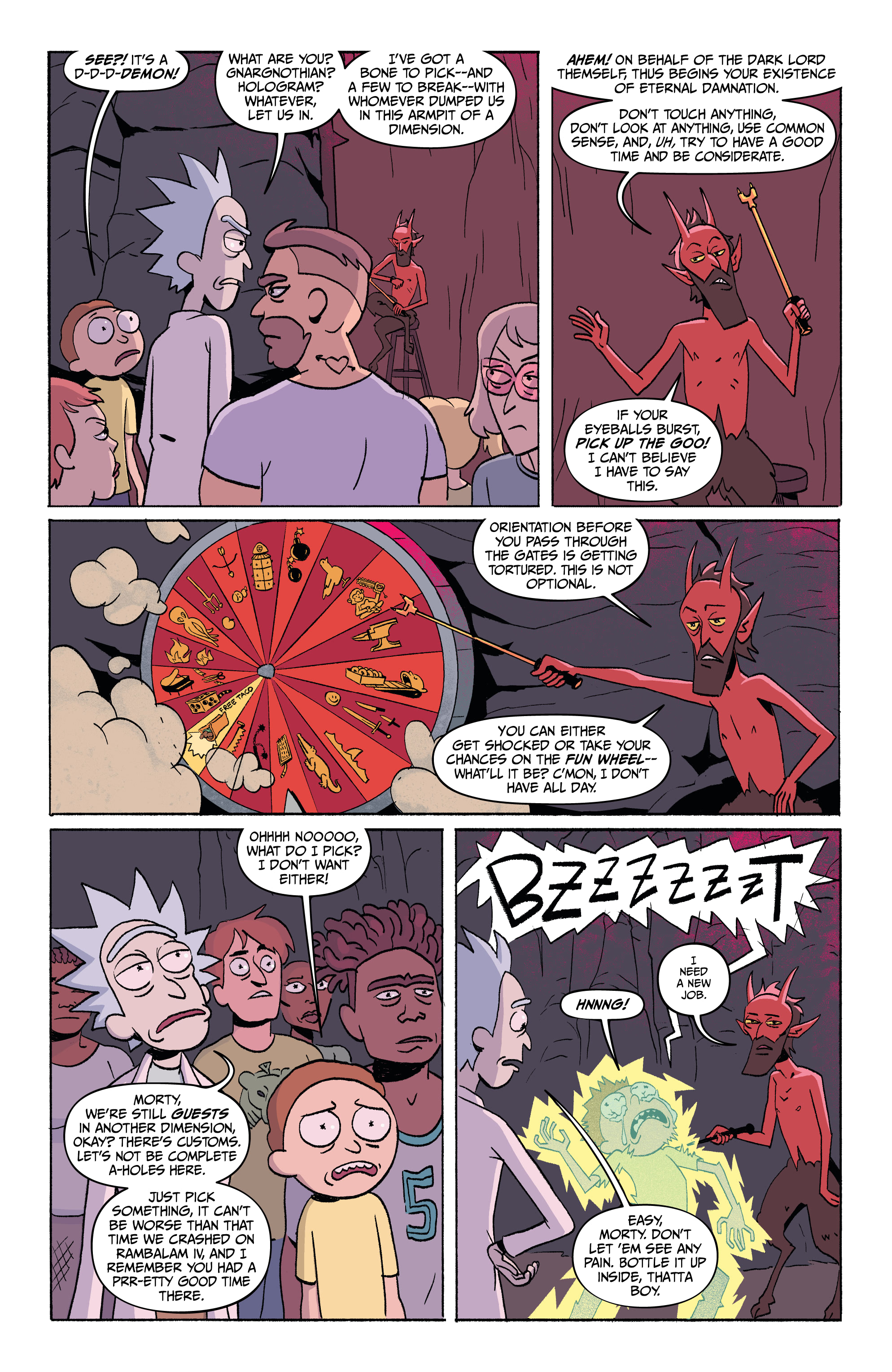 Rick and Morty: Go To Hell (2020-) issue 1 - Page 8