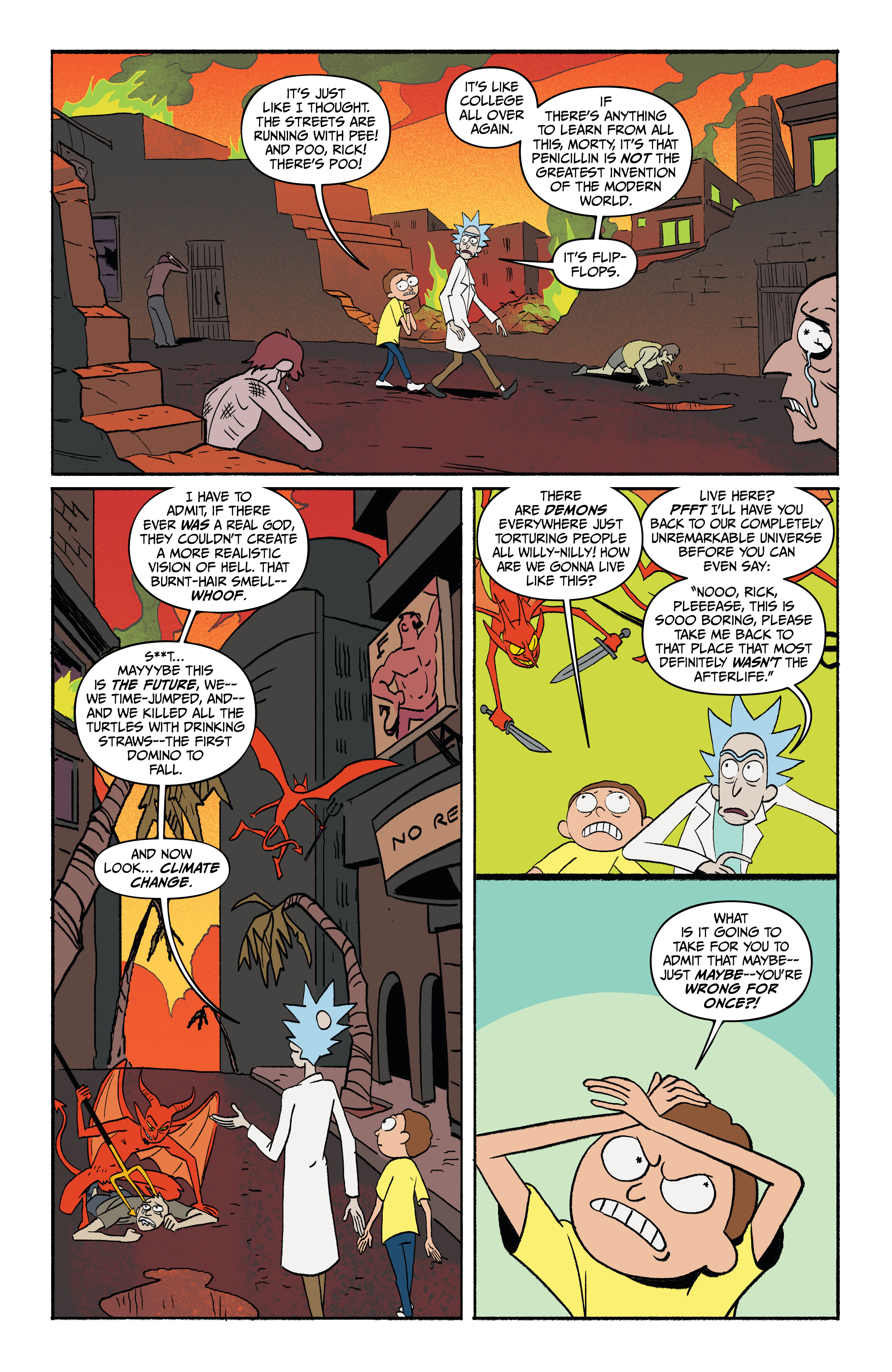 Rick and Morty: Go To Hell (2020-) issue 1 - Page 10