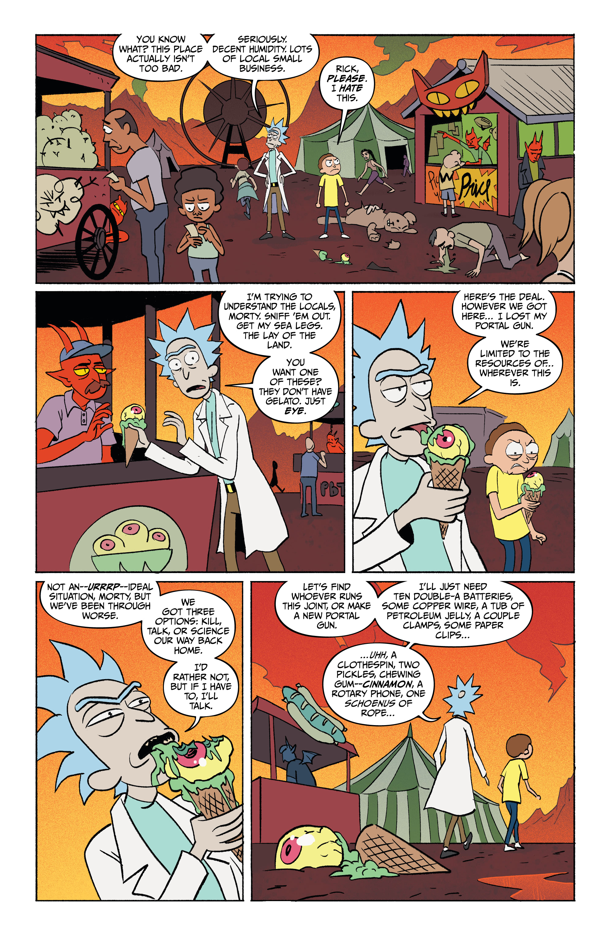 Rick and Morty: Go To Hell (2020-) issue 1 - Page 12