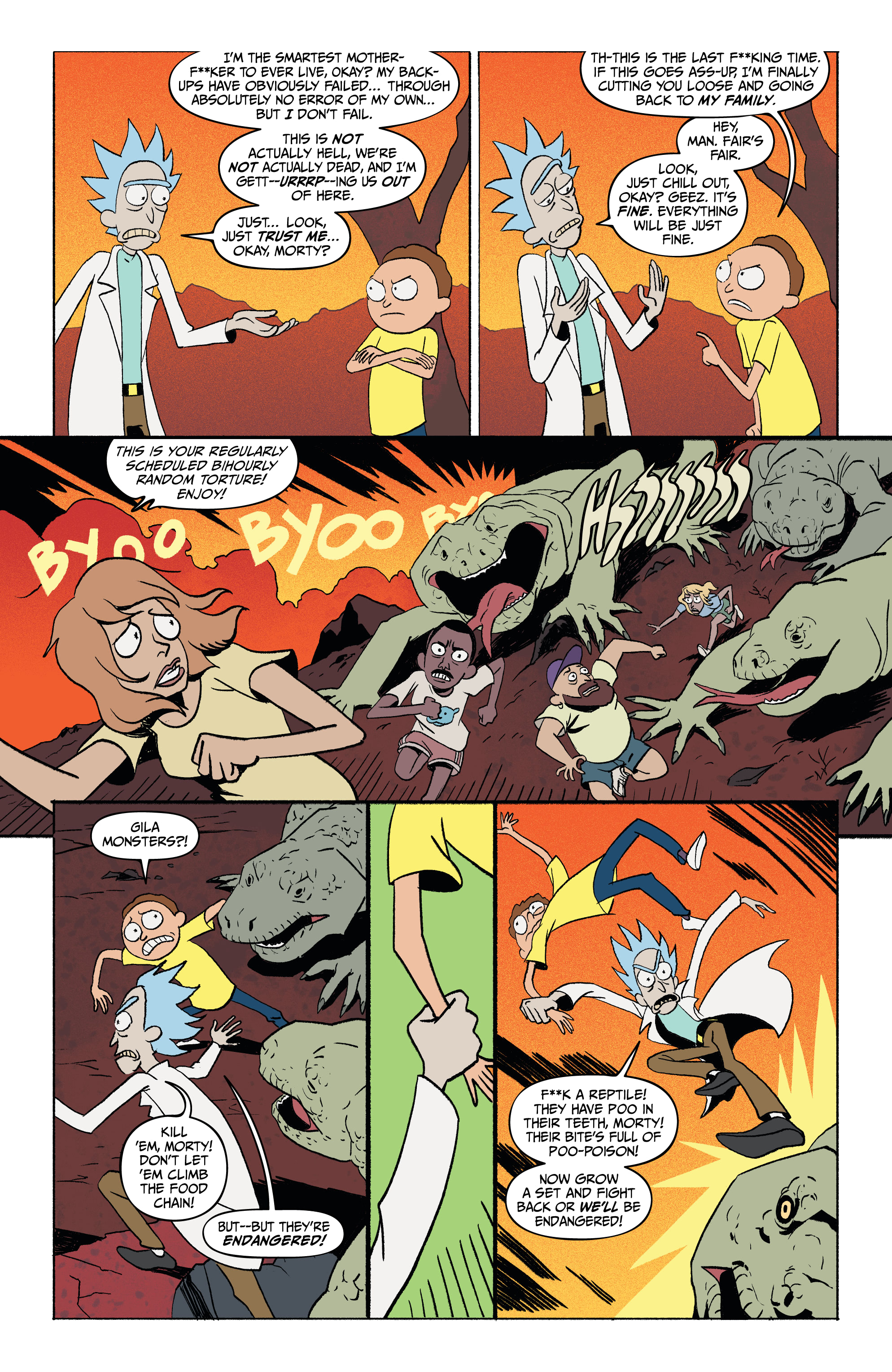 Rick and Morty: Go To Hell (2020-) issue 1 - Page 16