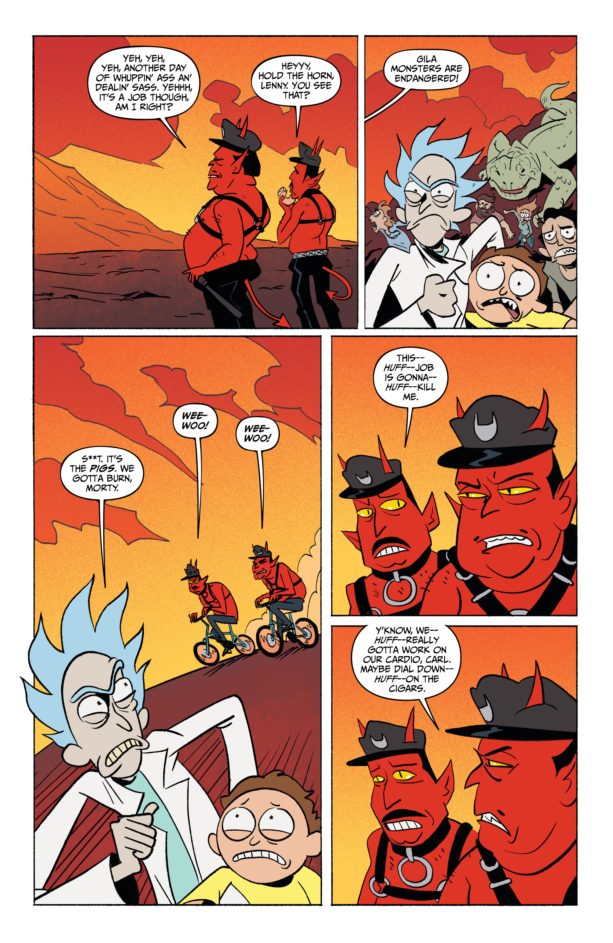 Rick and Morty: Go To Hell (2020-) issue 1 - Page 17