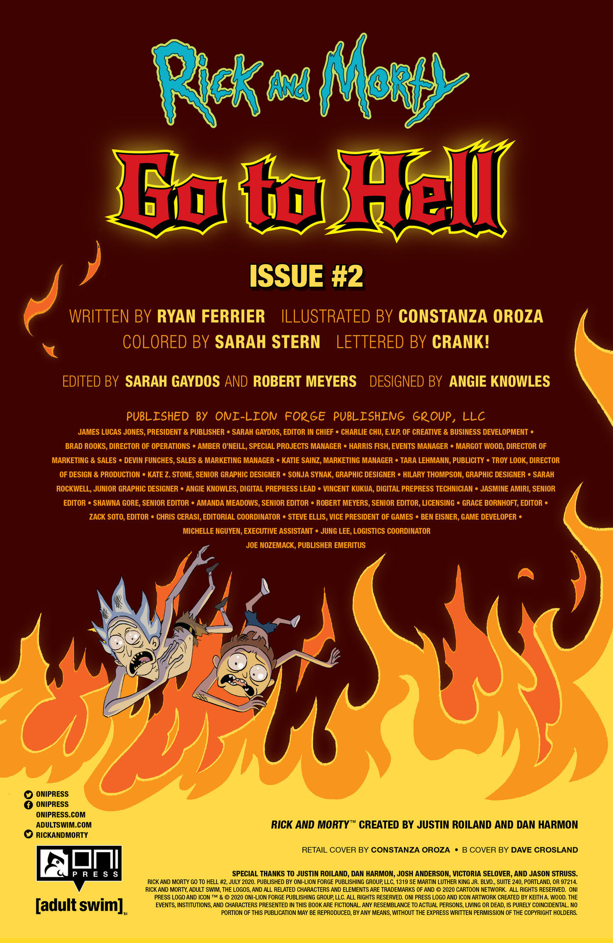 Rick and Morty: Go To Hell (2020-): Chapter 2 - Page 2
