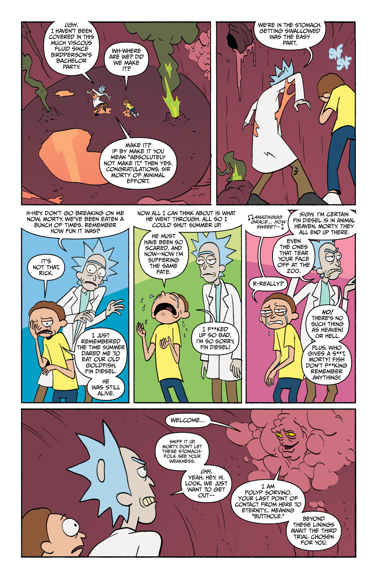 Rick and Morty: Go To Hell (2020-) issue 3 - Page 6