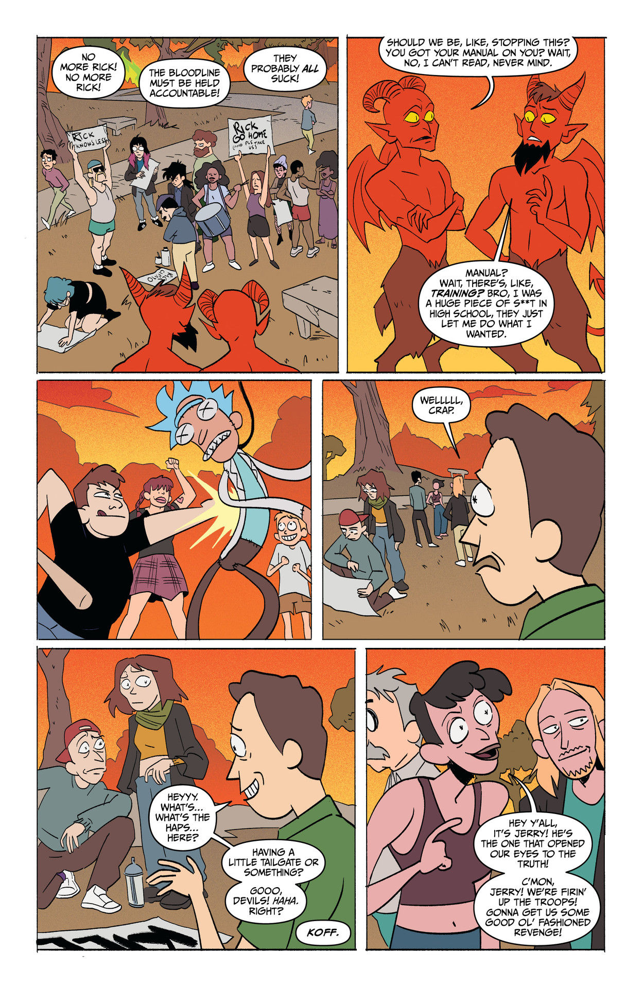 Rick and Morty: Go To Hell (2020-) issue 3 - Page 18