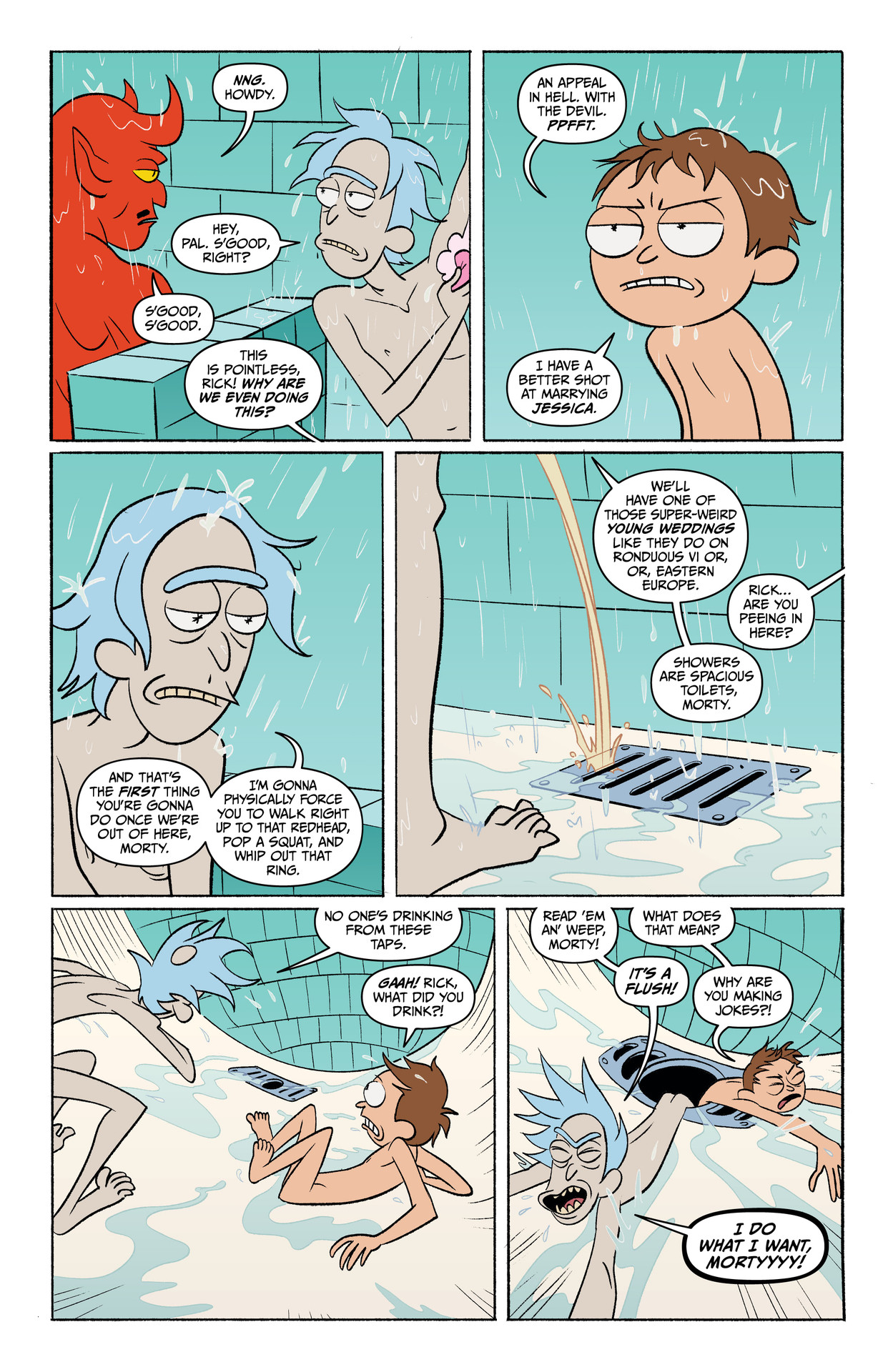 Rick and Morty: Go To Hell (2020-) issue 4 - Page 4