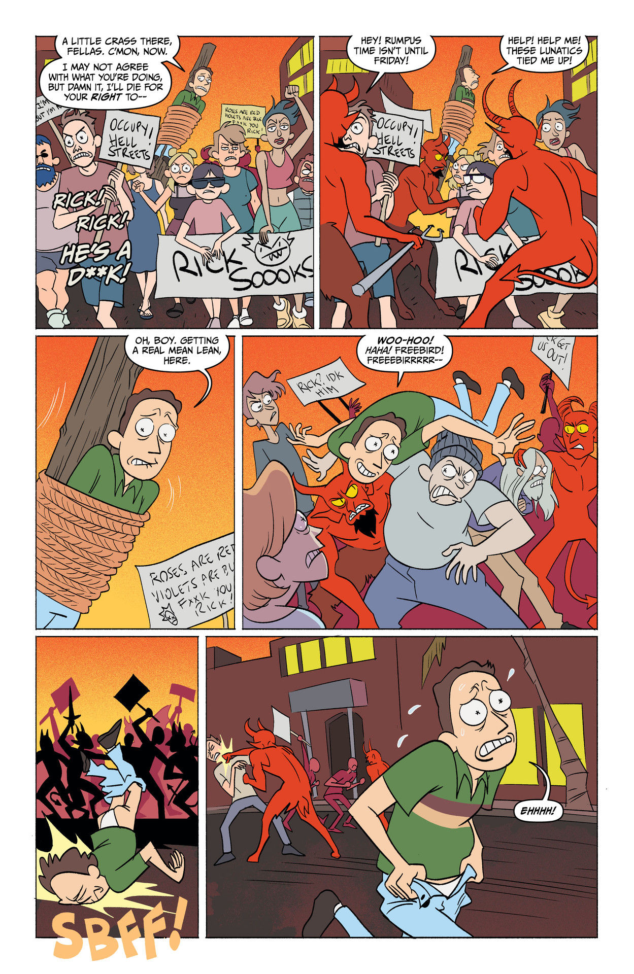 Rick and Morty: Go To Hell (2020-) issue 4 - Page 9