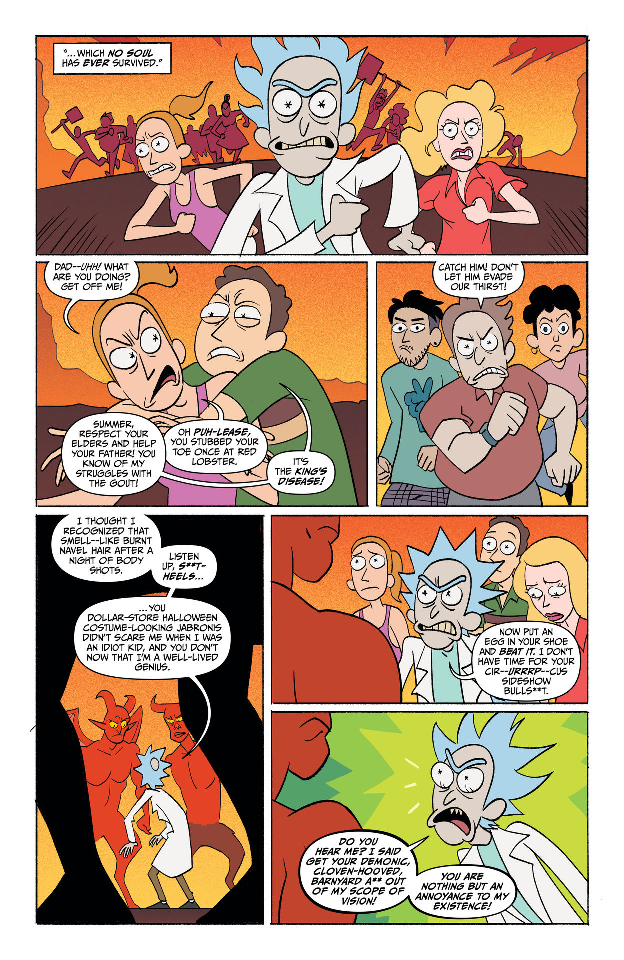 Rick and Morty: Go To Hell (2020-) issue 5 - Page 4