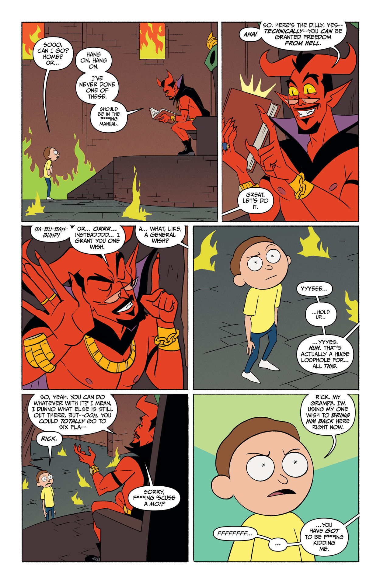 Rick and Morty: Go To Hell (2020-) issue 5 - Page 17