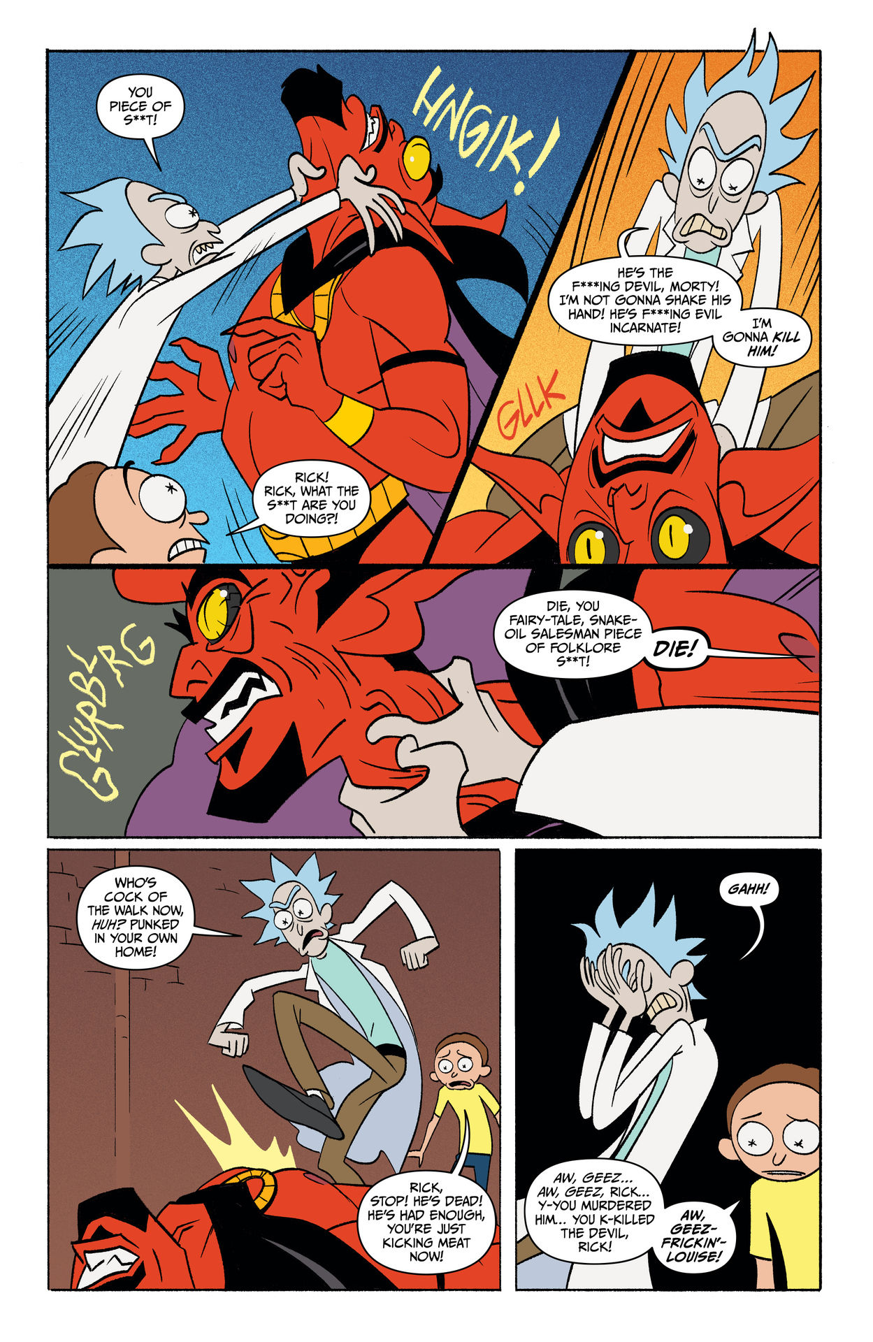 Rick and Morty: Go To Hell (2020-) issue 5 - Page 19