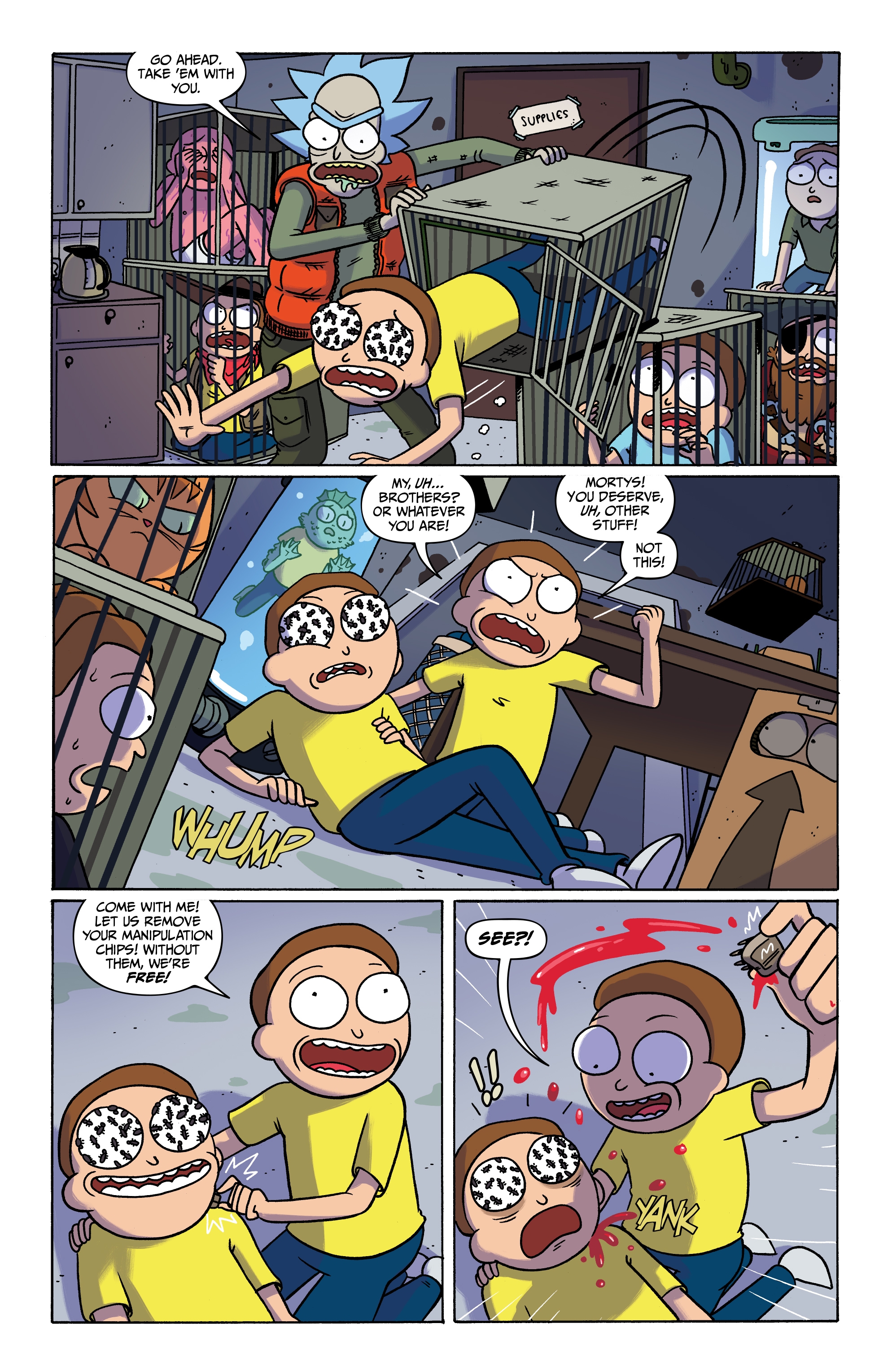 Rick and Morty: Pocket Like You Stole It (2017) issue 1 - Page 18