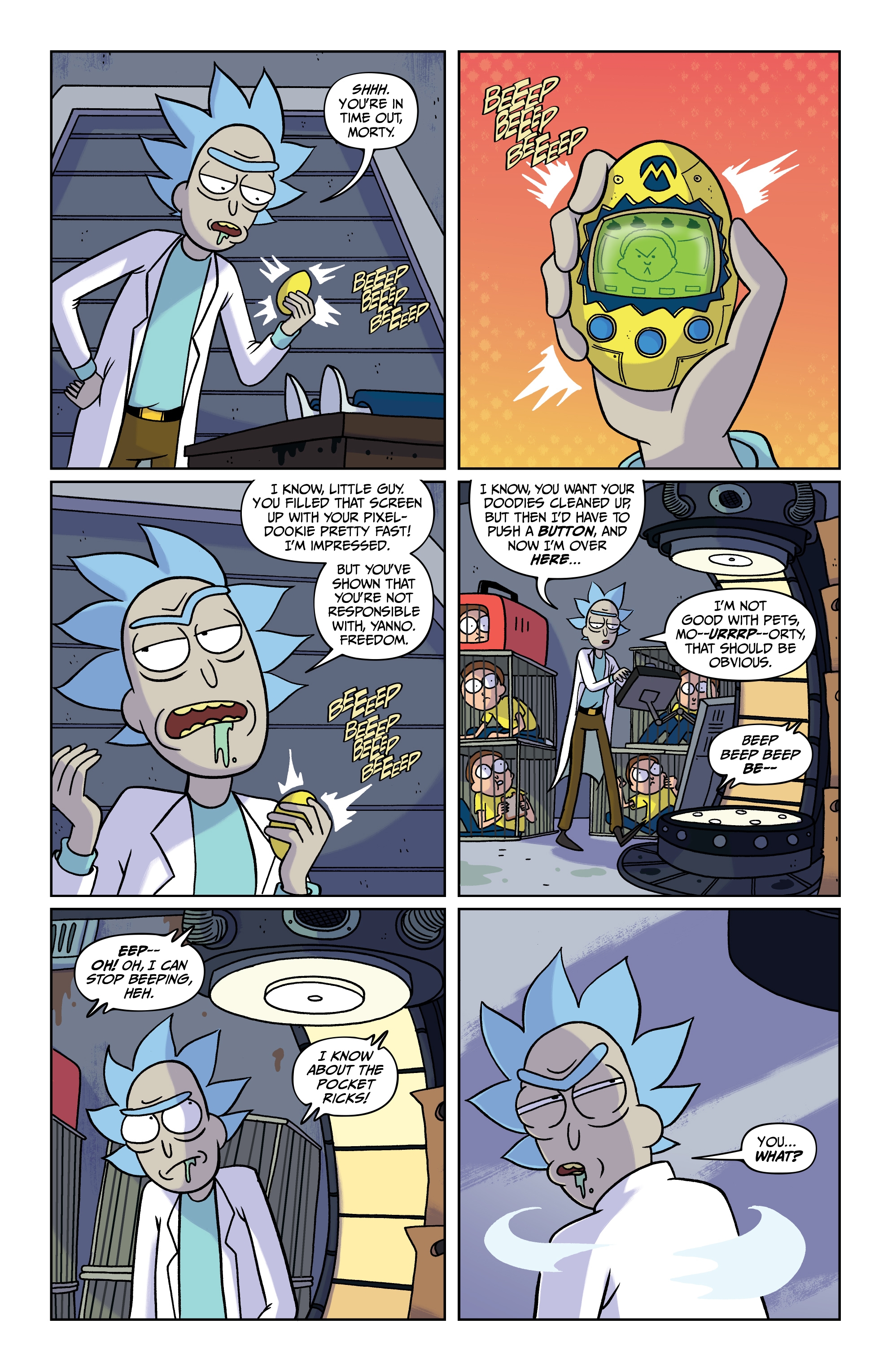 Rick and Morty: Pocket Like You Stole It (2017) issue 4 - Page 9