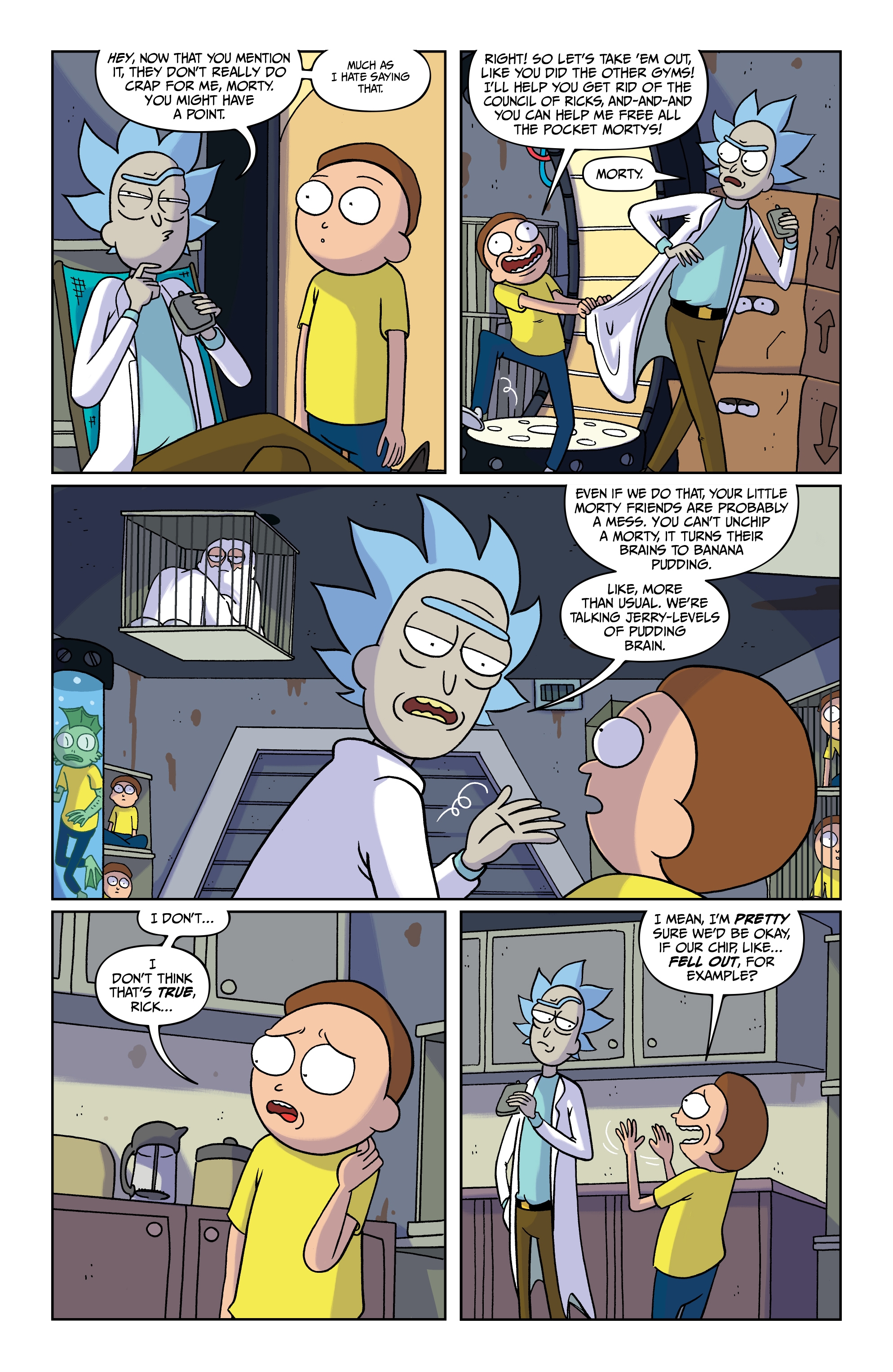 Rick and Morty: Pocket Like You Stole It (2017) issue 4 - Page 12