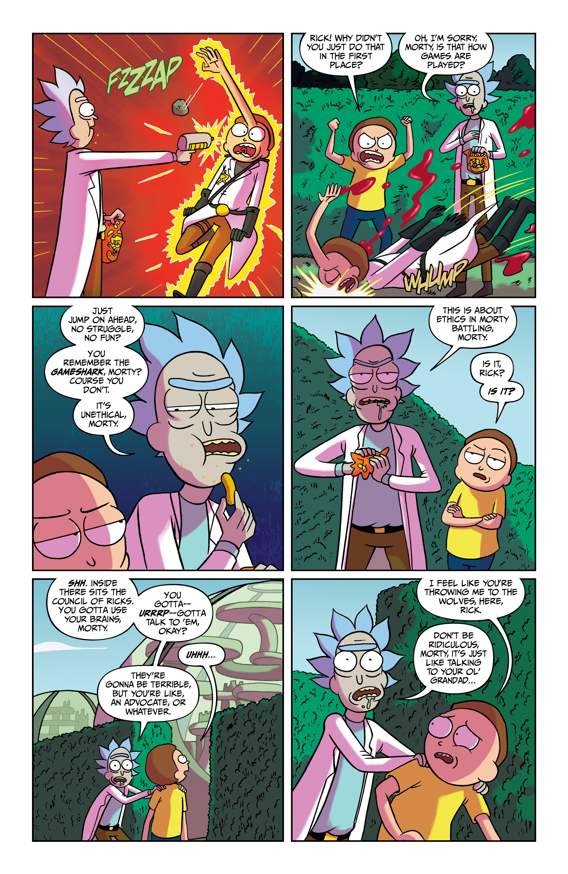 Rick and Morty: Pocket Like You Stole It (2017) issue 4 - Page 21