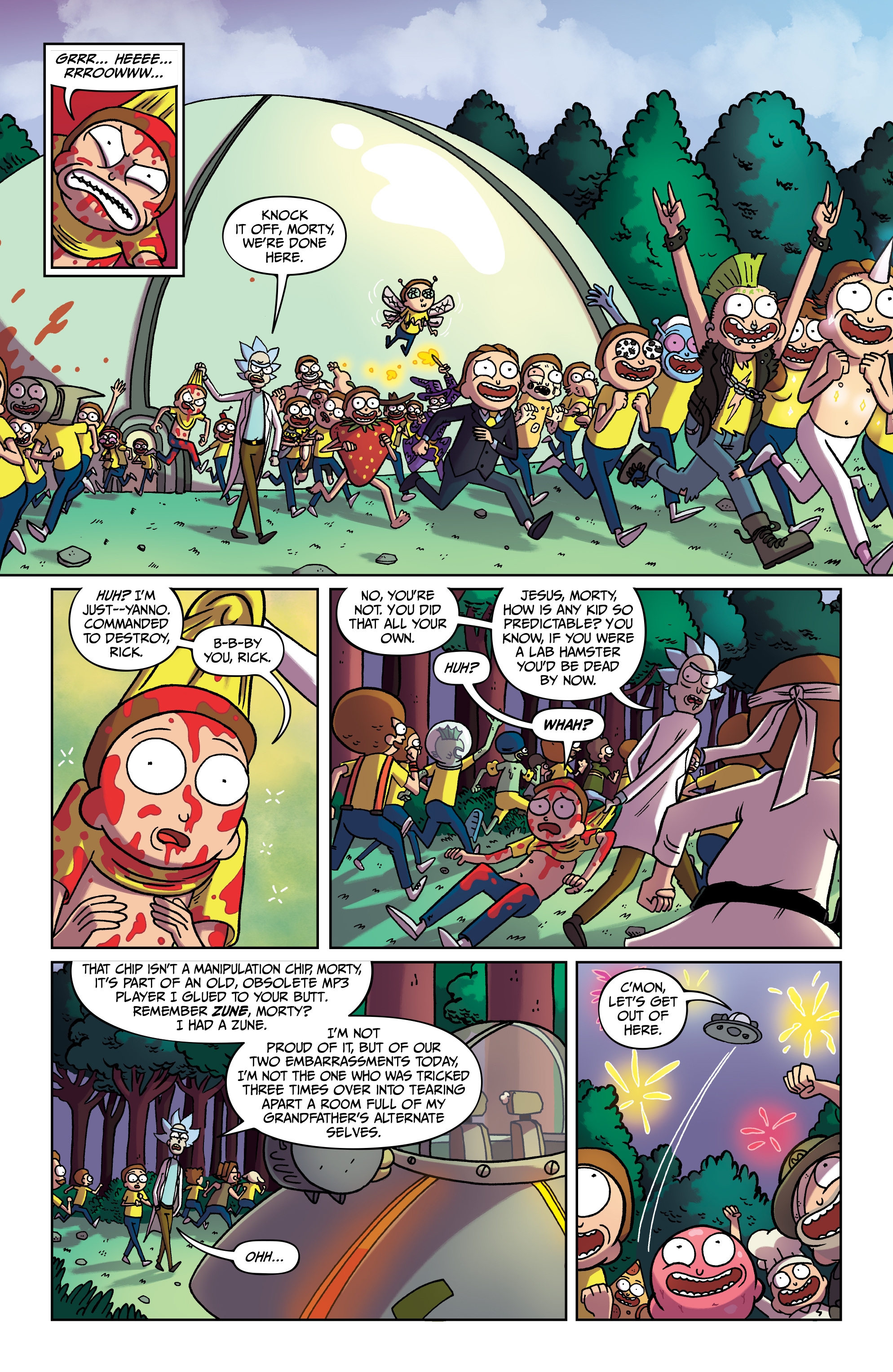 Rick and Morty: Pocket Like You Stole It (2017) issue 5 - Page 22