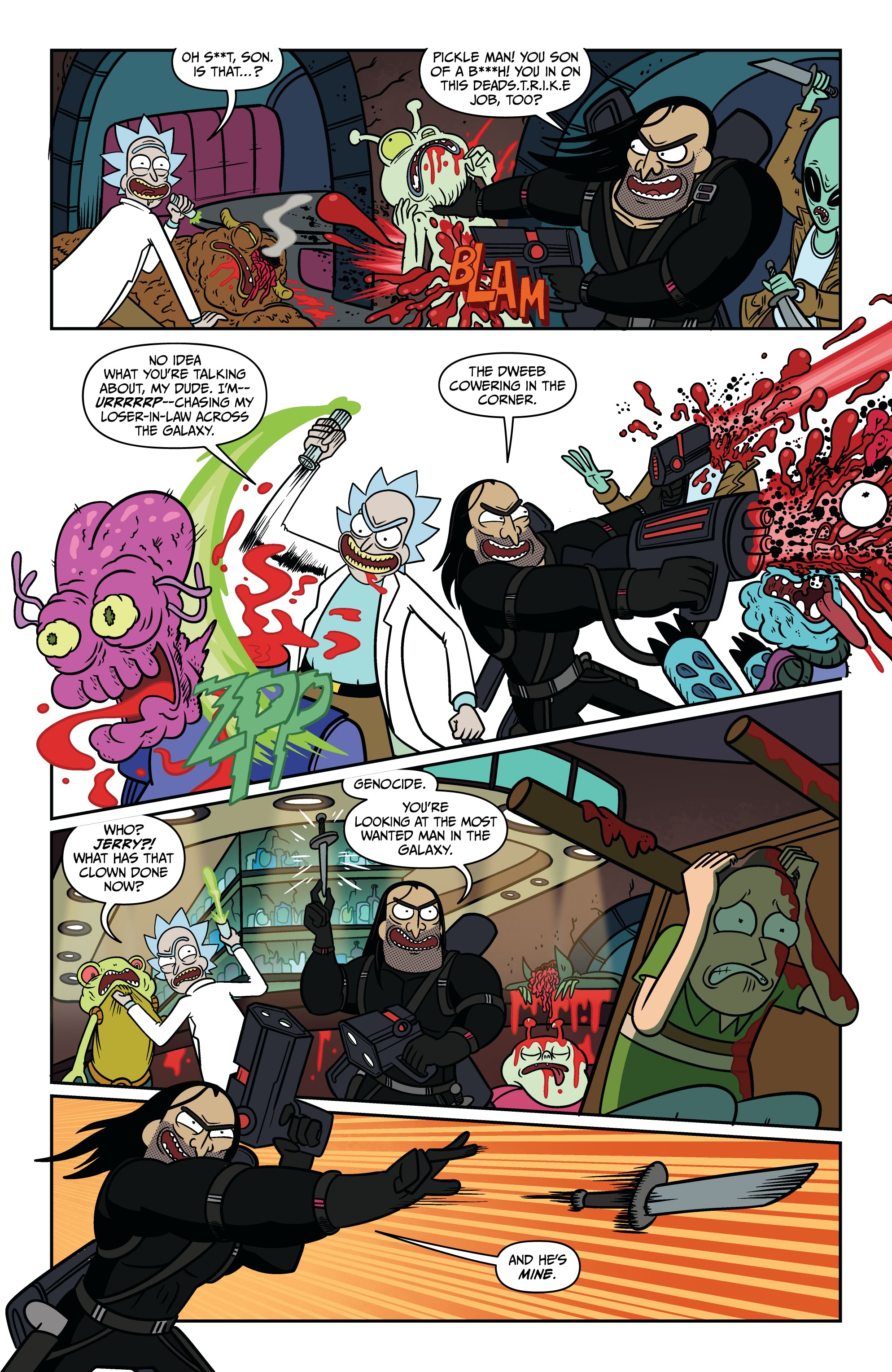 Rick and Morty Presents: Jaguar (2020) issue 1 - Page 12