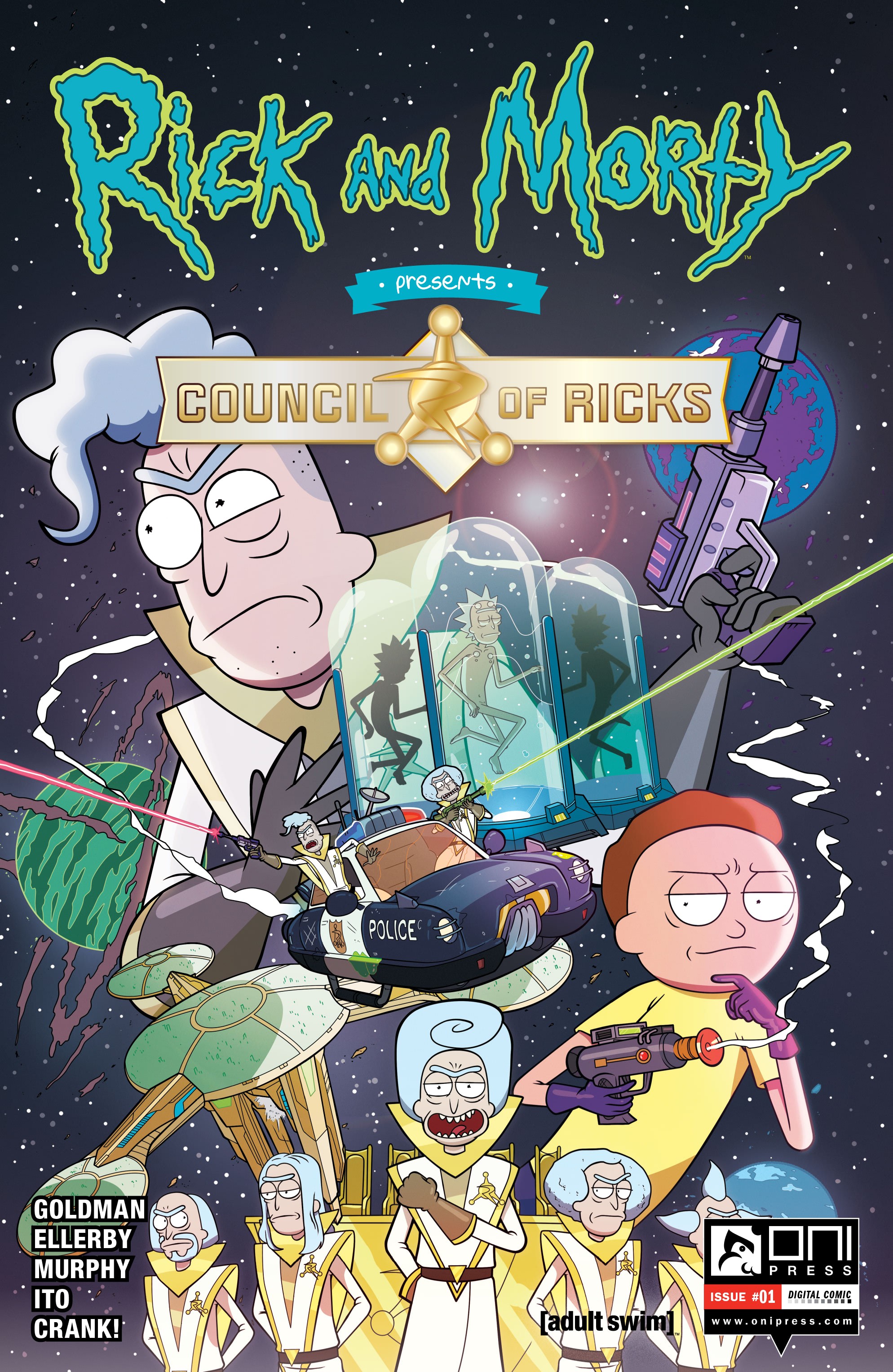 Rick and Morty Presents: The Council of Ricks (2020): Chapter 1 - Page 1