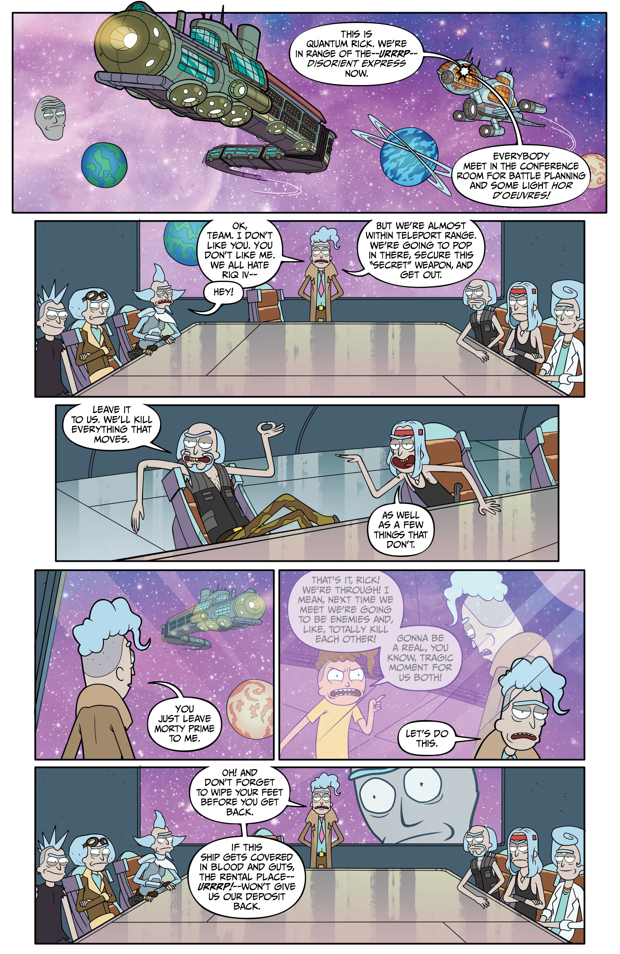 Rick and Morty Presents: The Council of Ricks (2020) issue 1 - Page 11