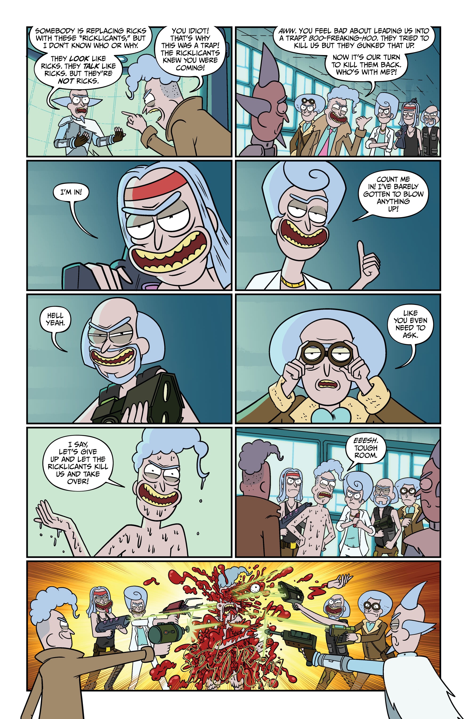 Rick and Morty Presents: The Council of Ricks (2020) issue 1 - Page 17