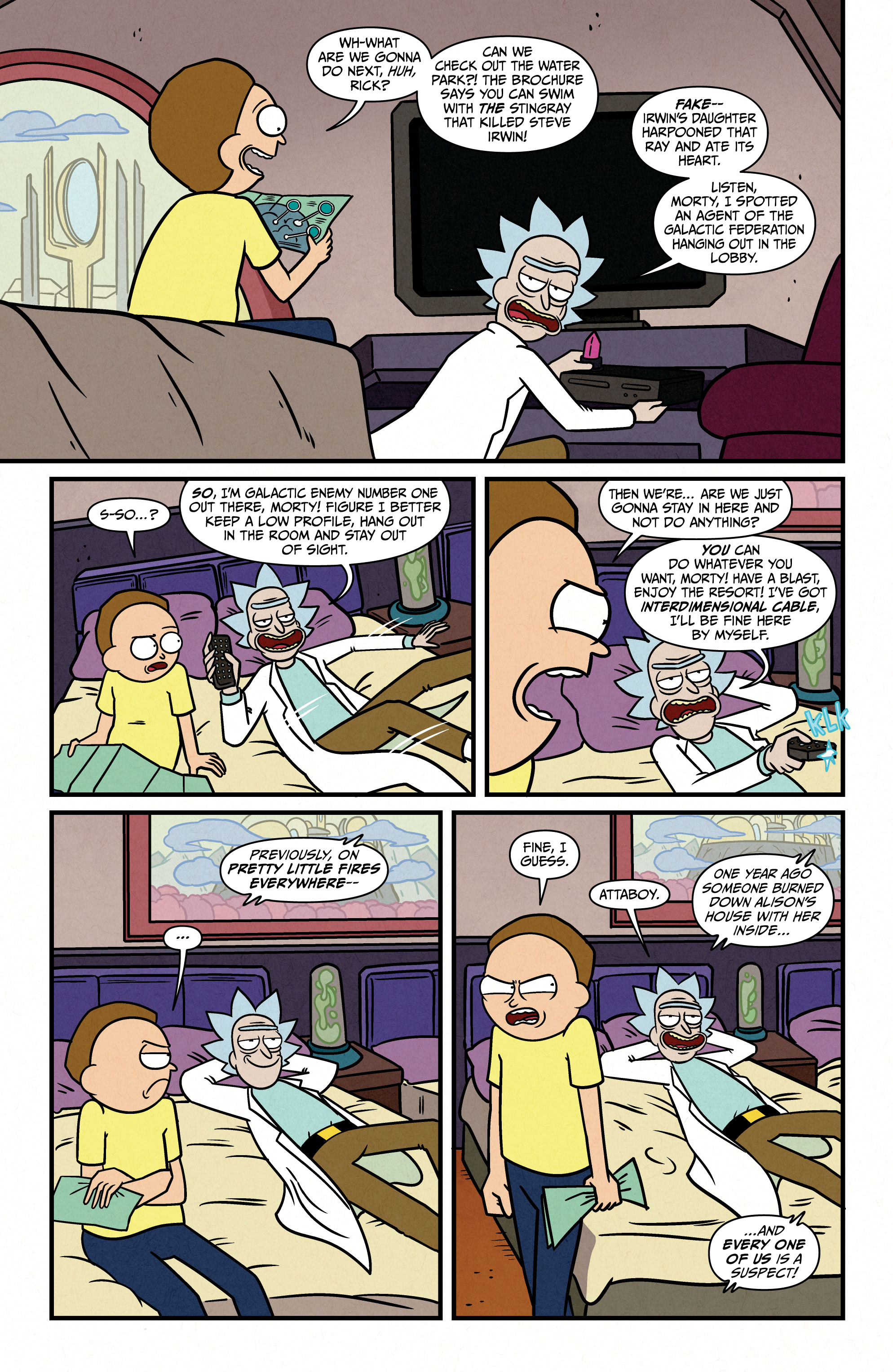 Rick and Morty Presents: The Hotel Immortal (2021) issue 1 - Page 8