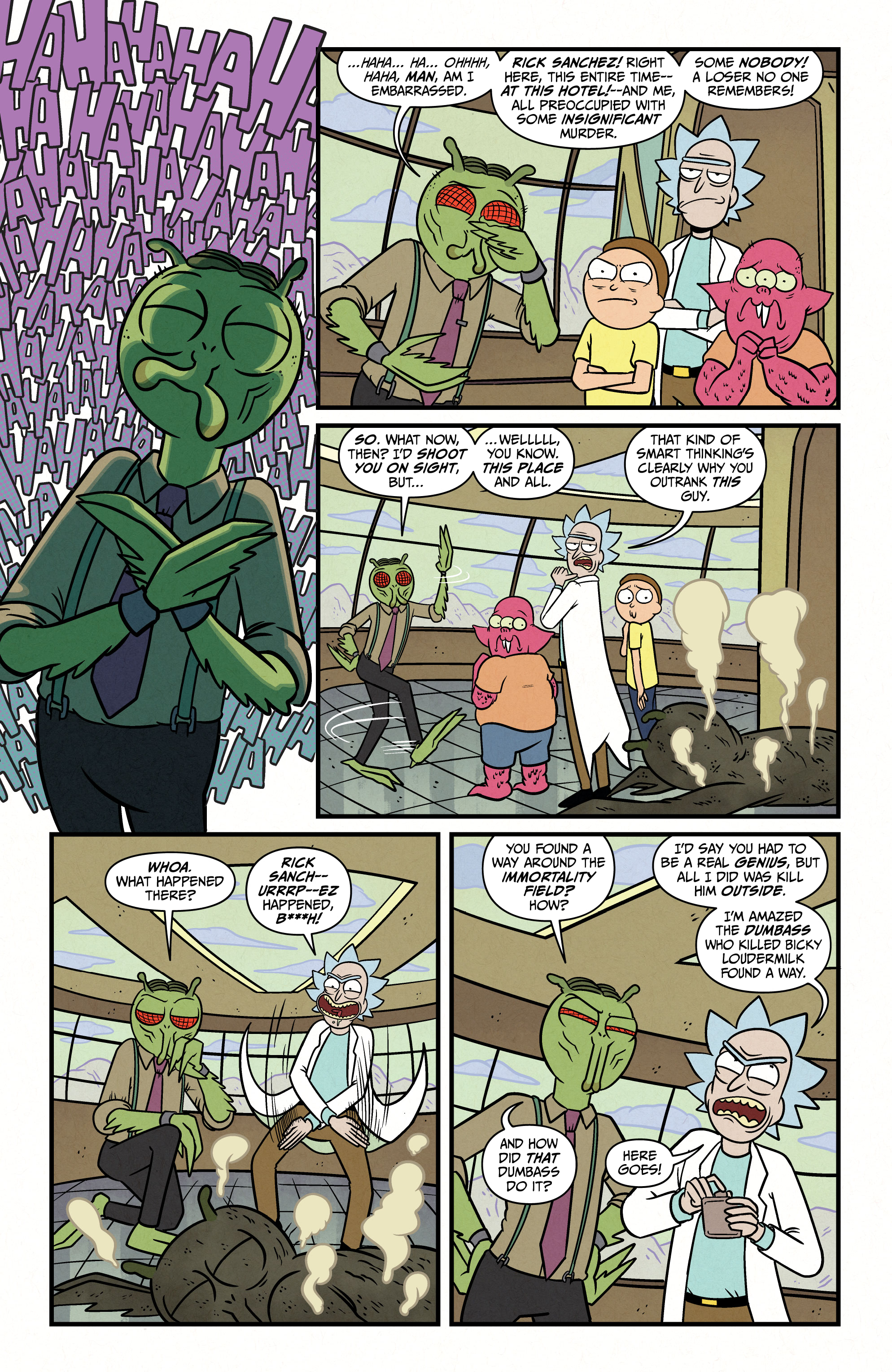 Rick and Morty Presents: The Hotel Immortal (2021) issue 1 - Page 27