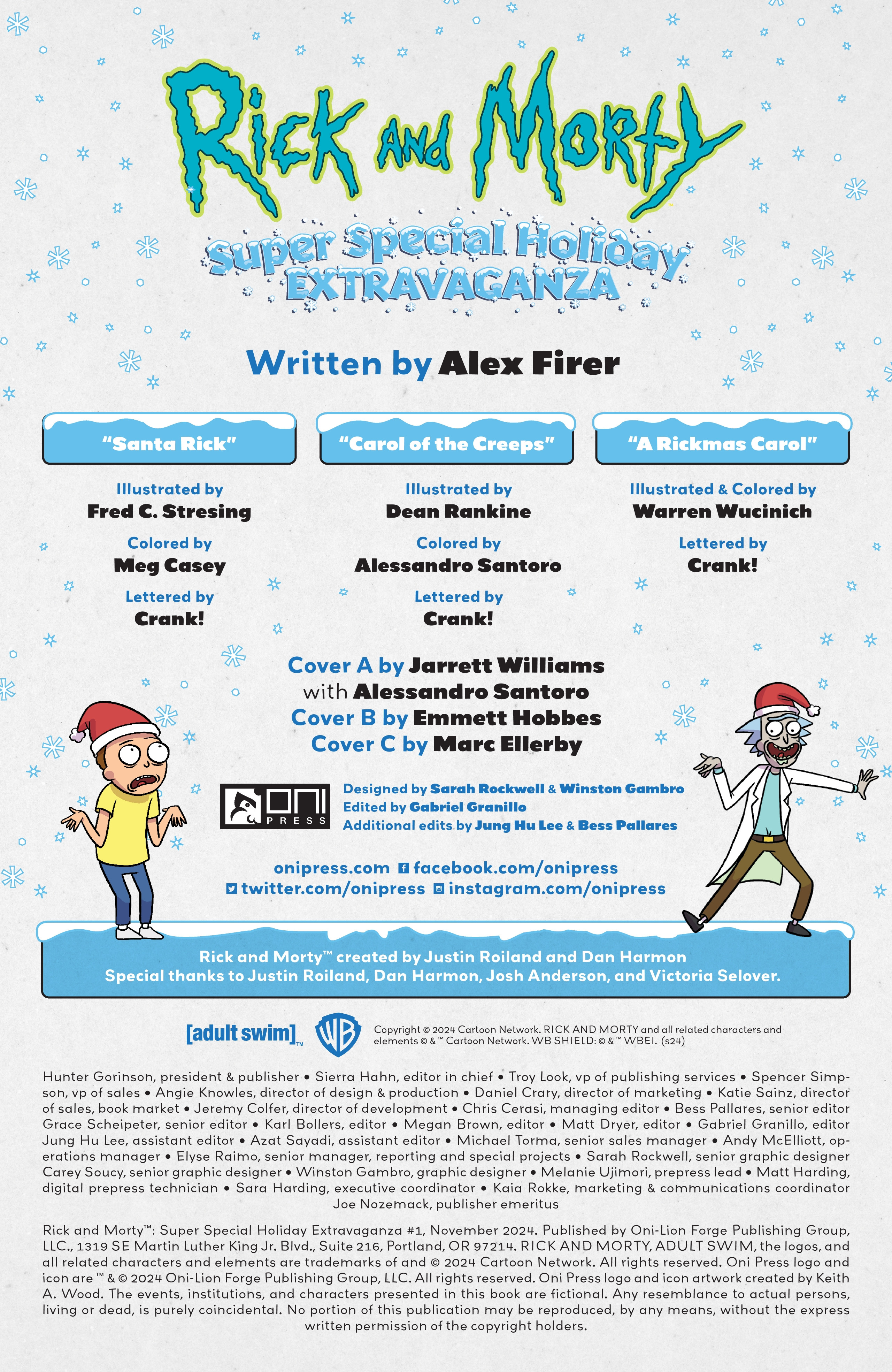 Rick and Morty: Super Special Holiday Extravaganza (2024): Chapter 1 - Page 2