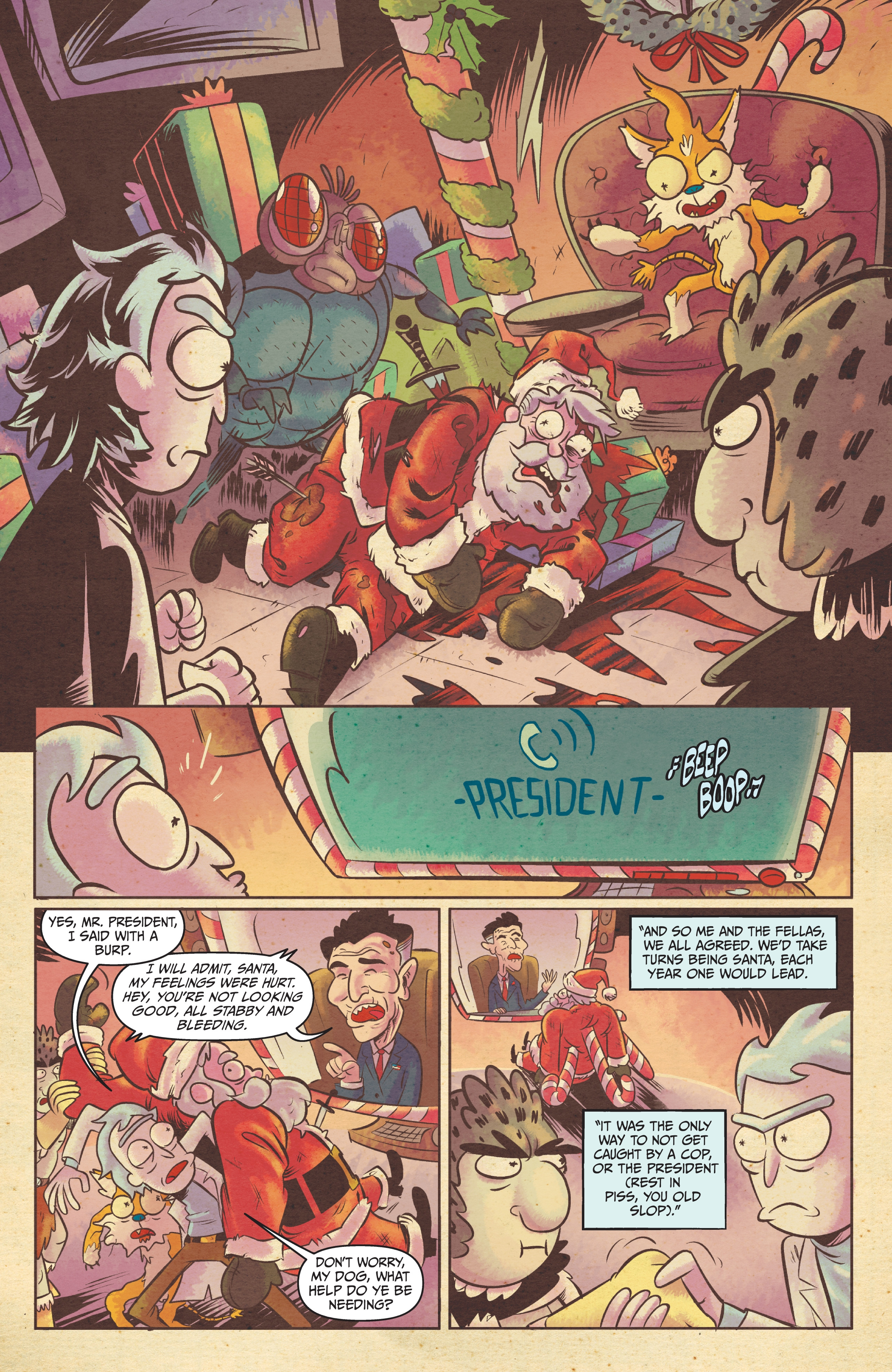 Rick and Morty: Super Special Holiday Extravaganza (2024): Chapter 1 - Page 6