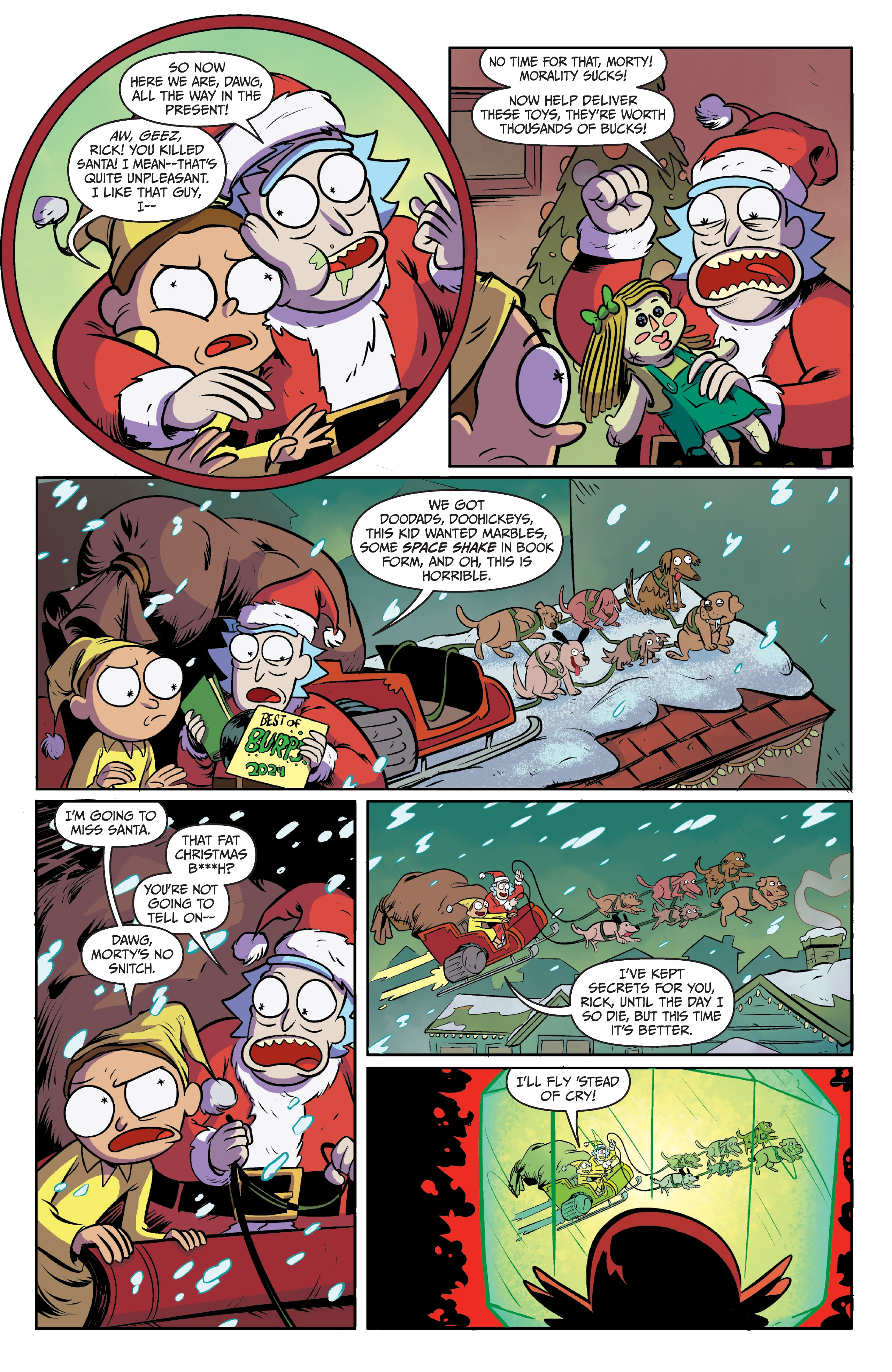 Rick and Morty: Super Special Holiday Extravaganza (2024): Chapter 1 - Page 7