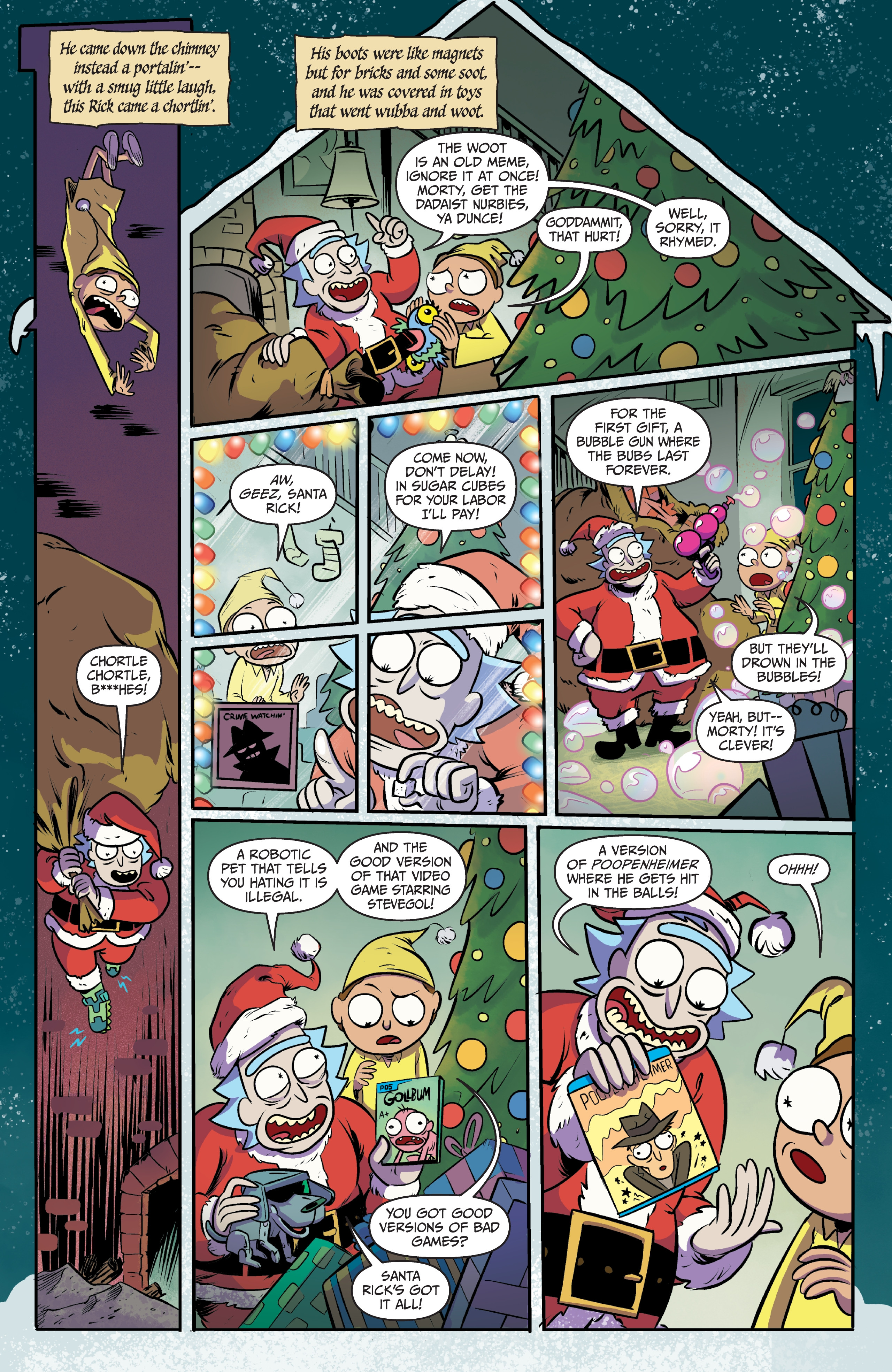Rick and Morty: Super Special Holiday Extravaganza (2024): Chapter 1 - Page 9