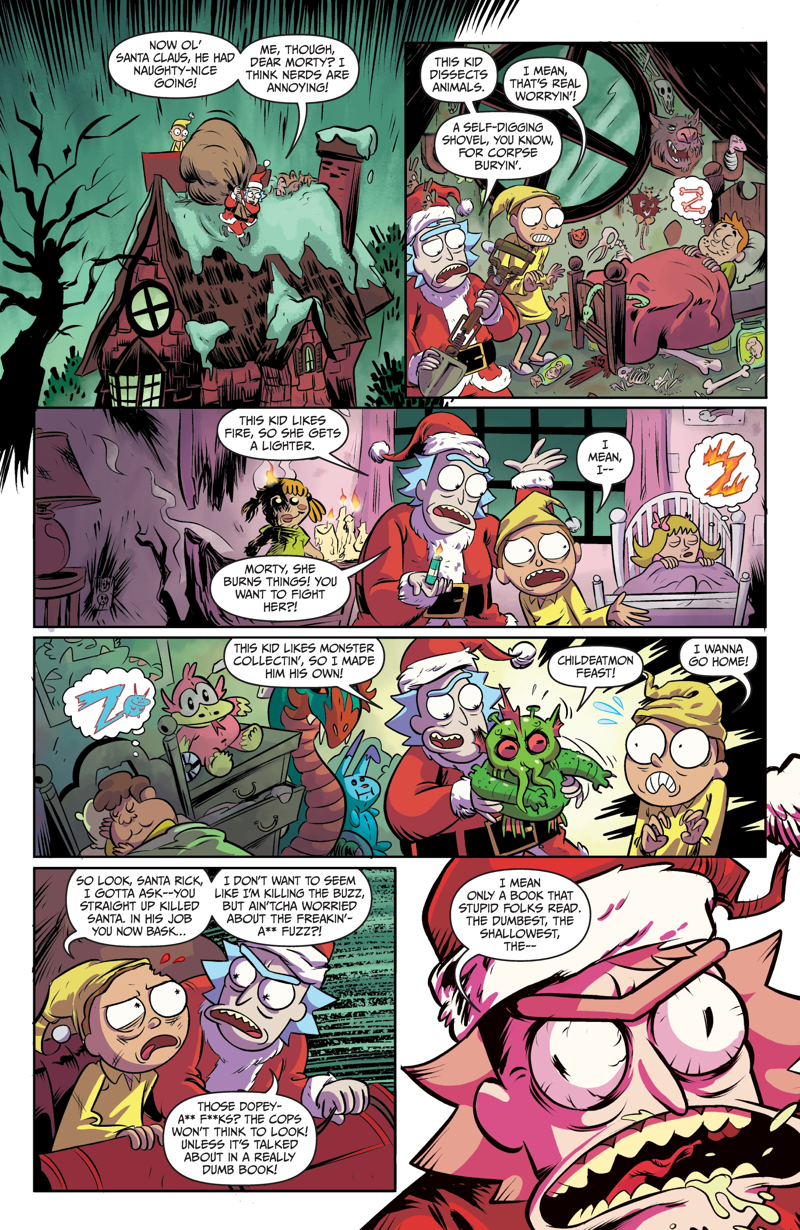 Rick and Morty: Super Special Holiday Extravaganza (2024): Chapter 1 - Page 10