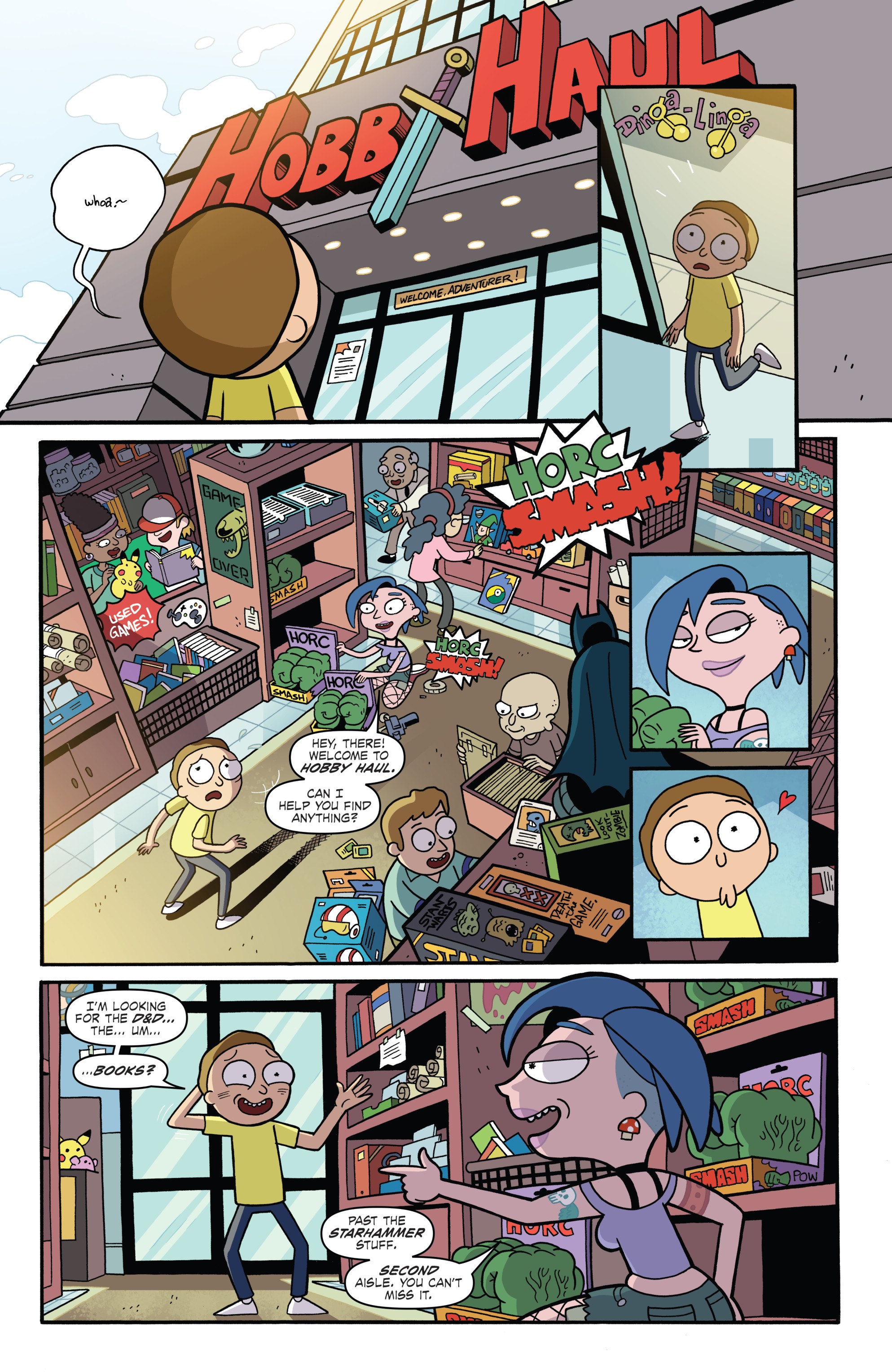 Rick and Morty vs. Dungeons & Dragons (2018-) issue 1 - Page 7