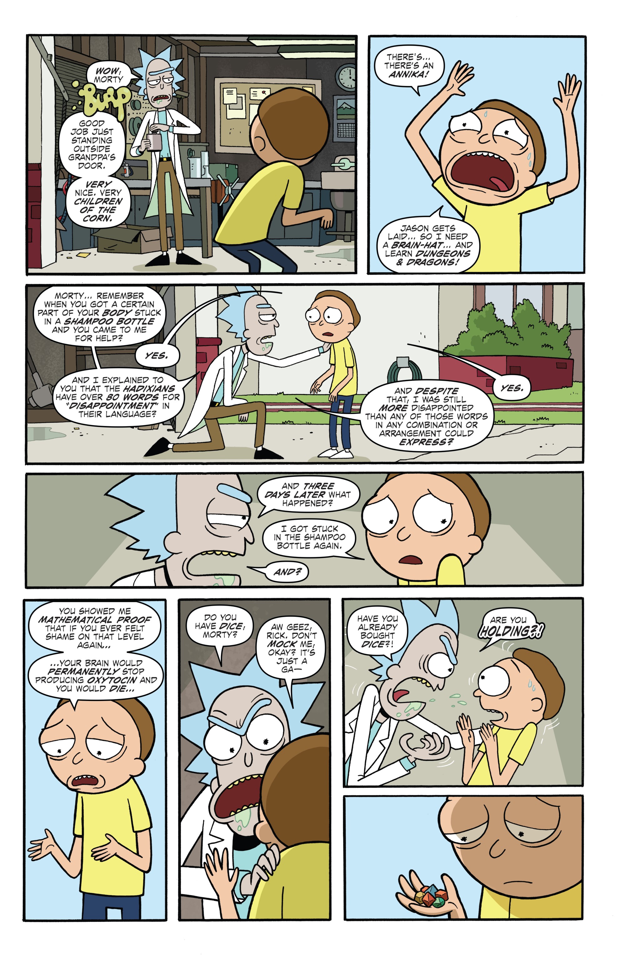 Rick and Morty vs. Dungeons & Dragons (2018-) issue 1 - Page 11