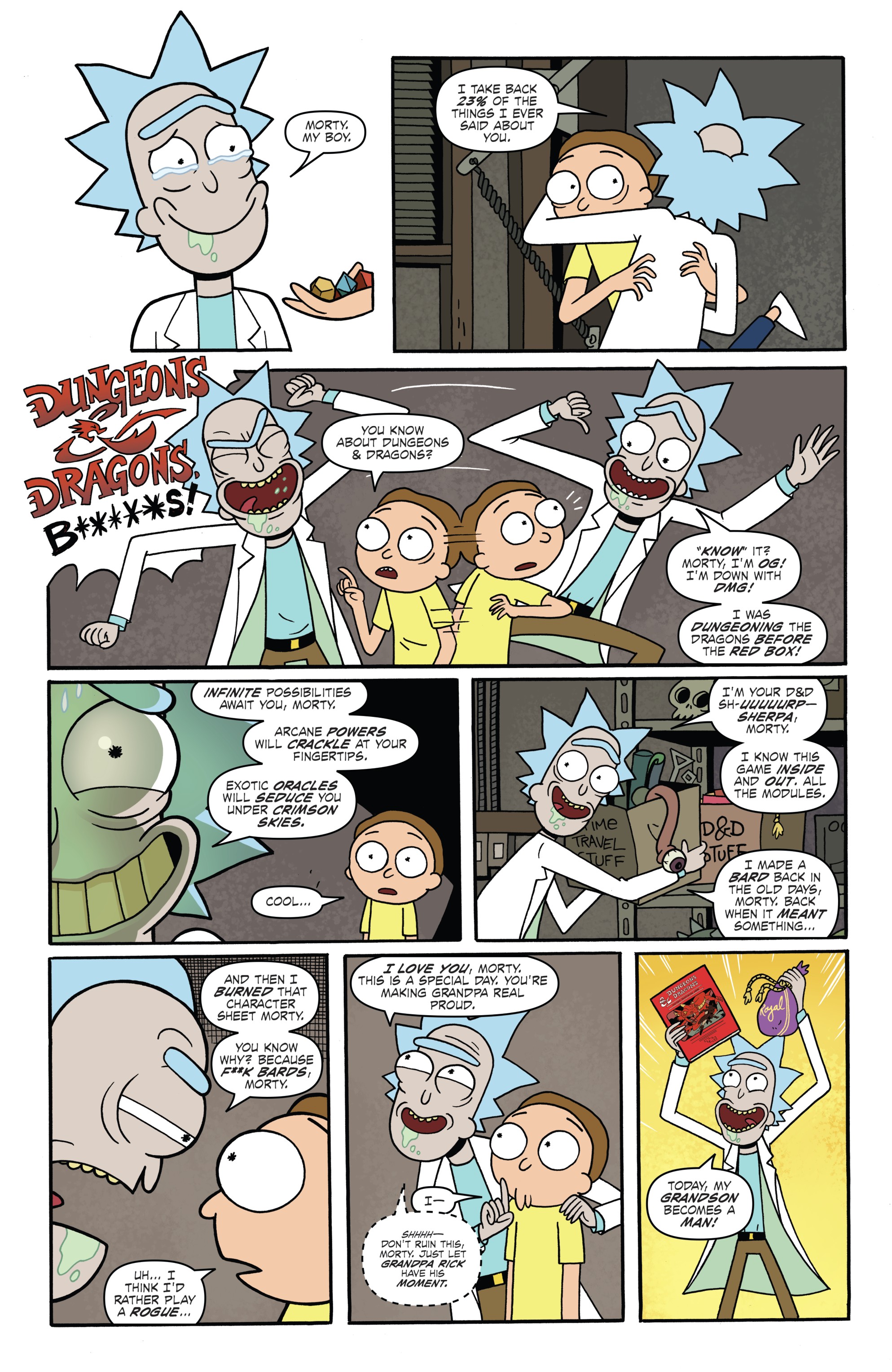 Rick and Morty vs. Dungeons & Dragons (2018-) issue 1 - Page 12