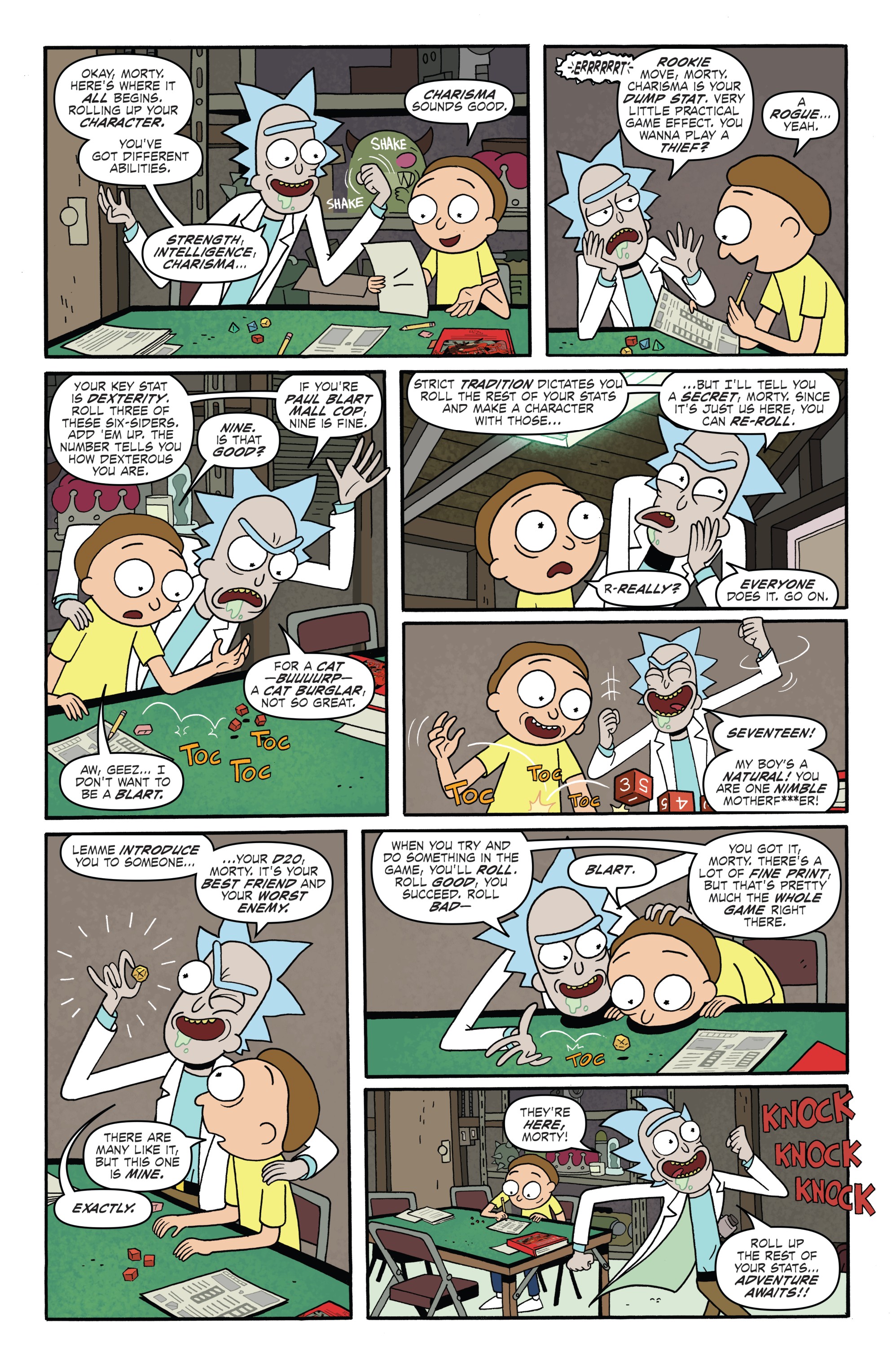 Rick and Morty vs. Dungeons & Dragons (2018-) issue 1 - Page 13