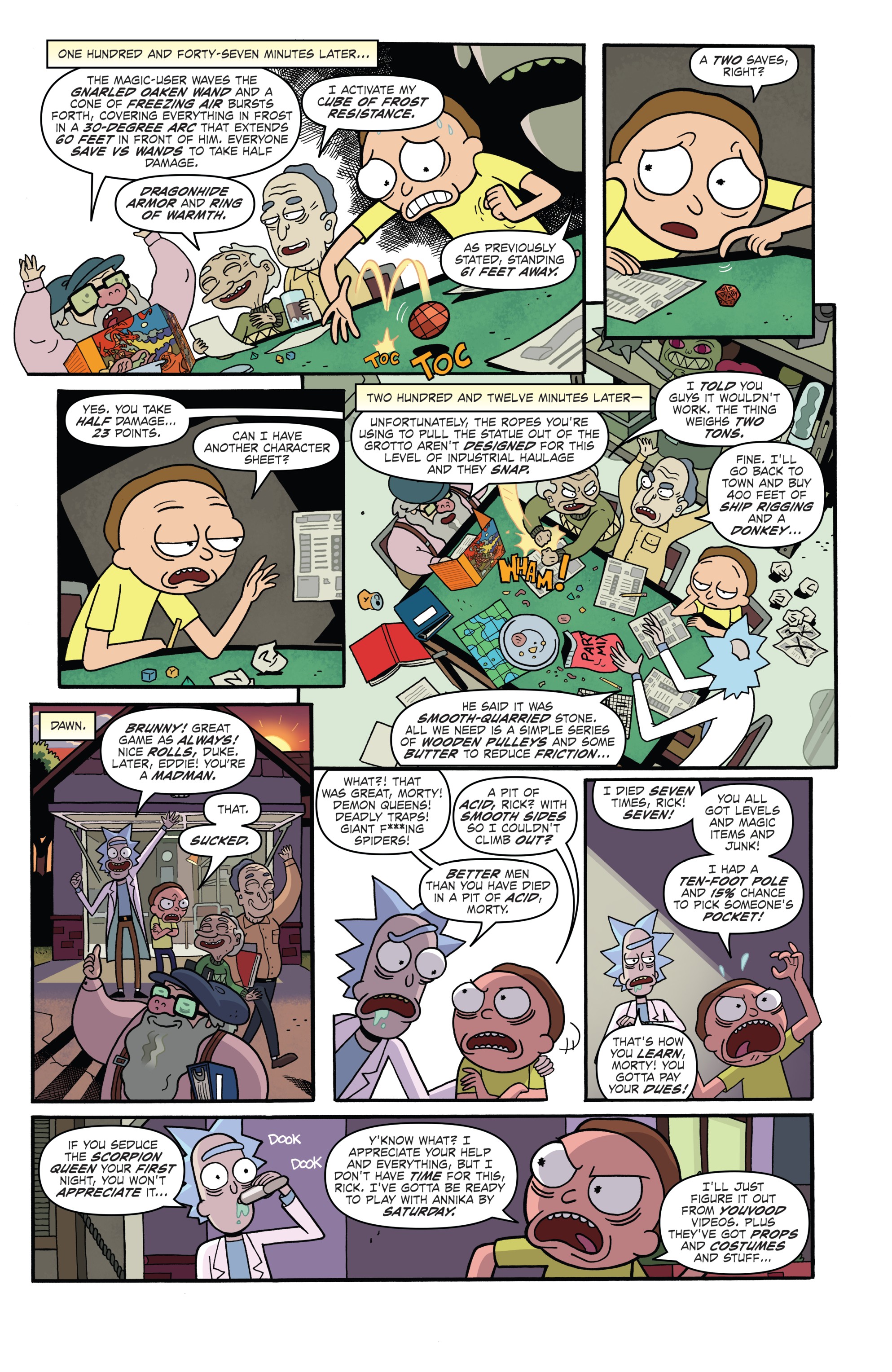 Rick and Morty vs. Dungeons & Dragons (2018-) issue 1 - Page 15