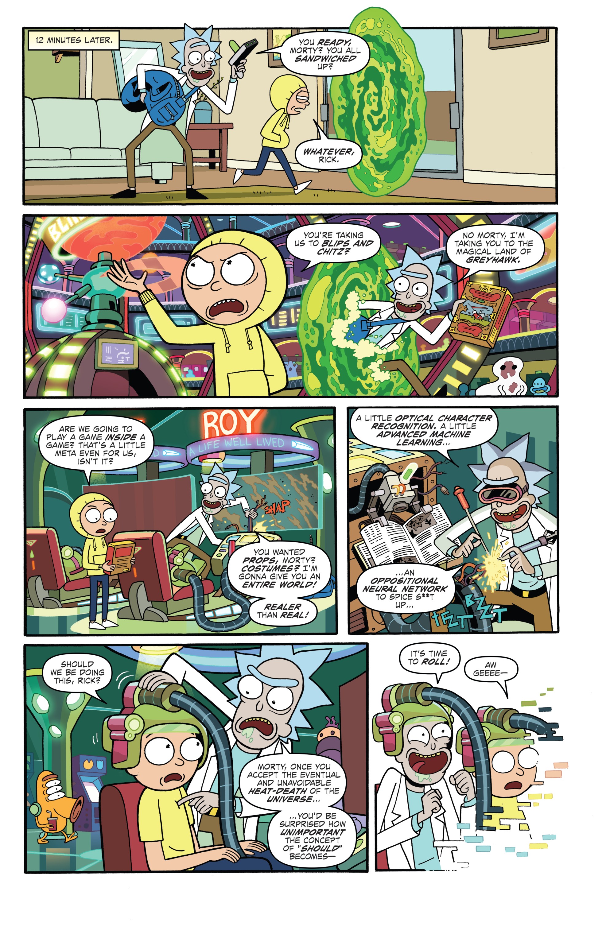 Rick and Morty vs. Dungeons & Dragons (2018-) issue 1 - Page 17