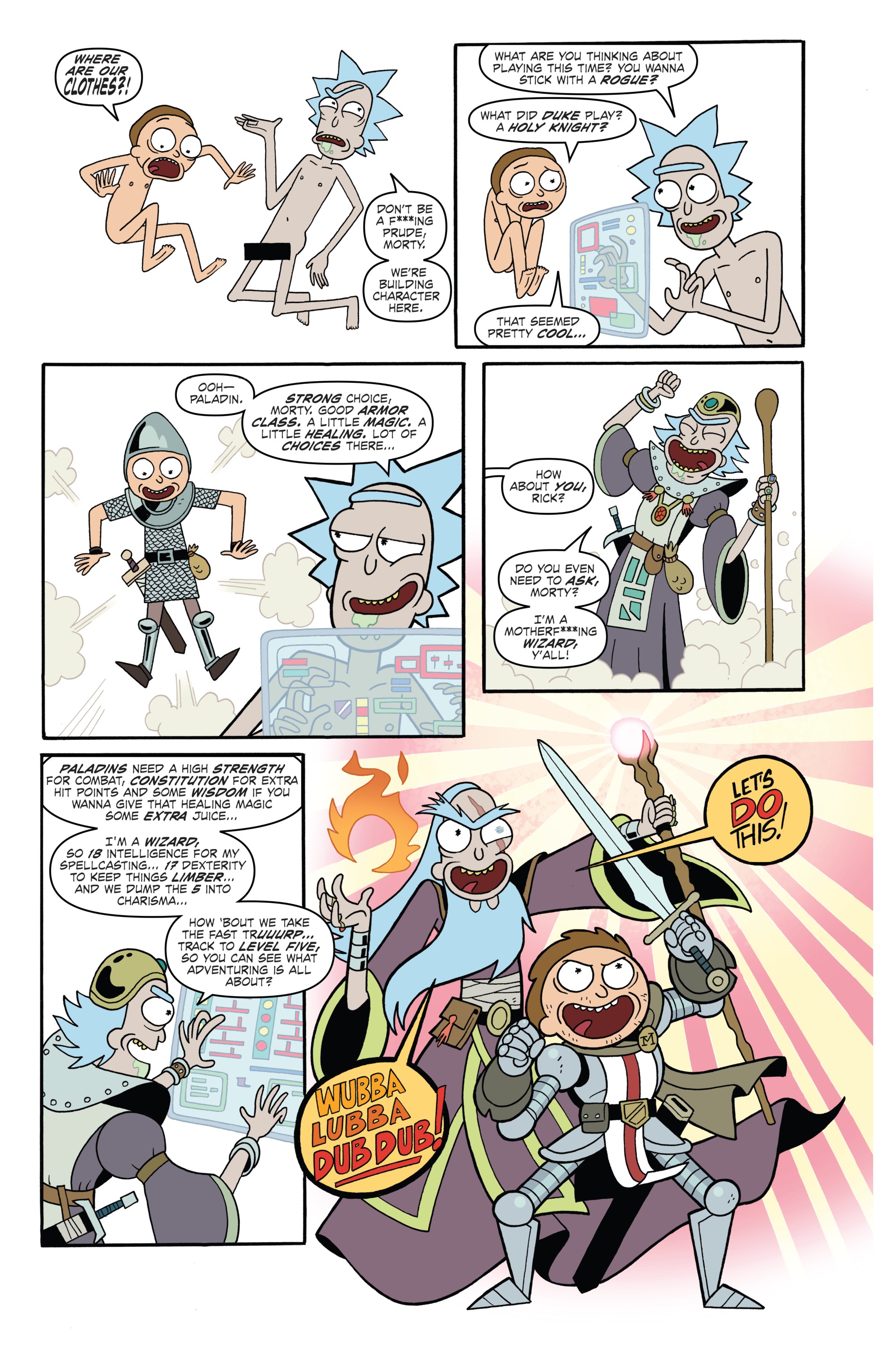 Rick and Morty vs. Dungeons & Dragons (2018-) issue 1 - Page 18