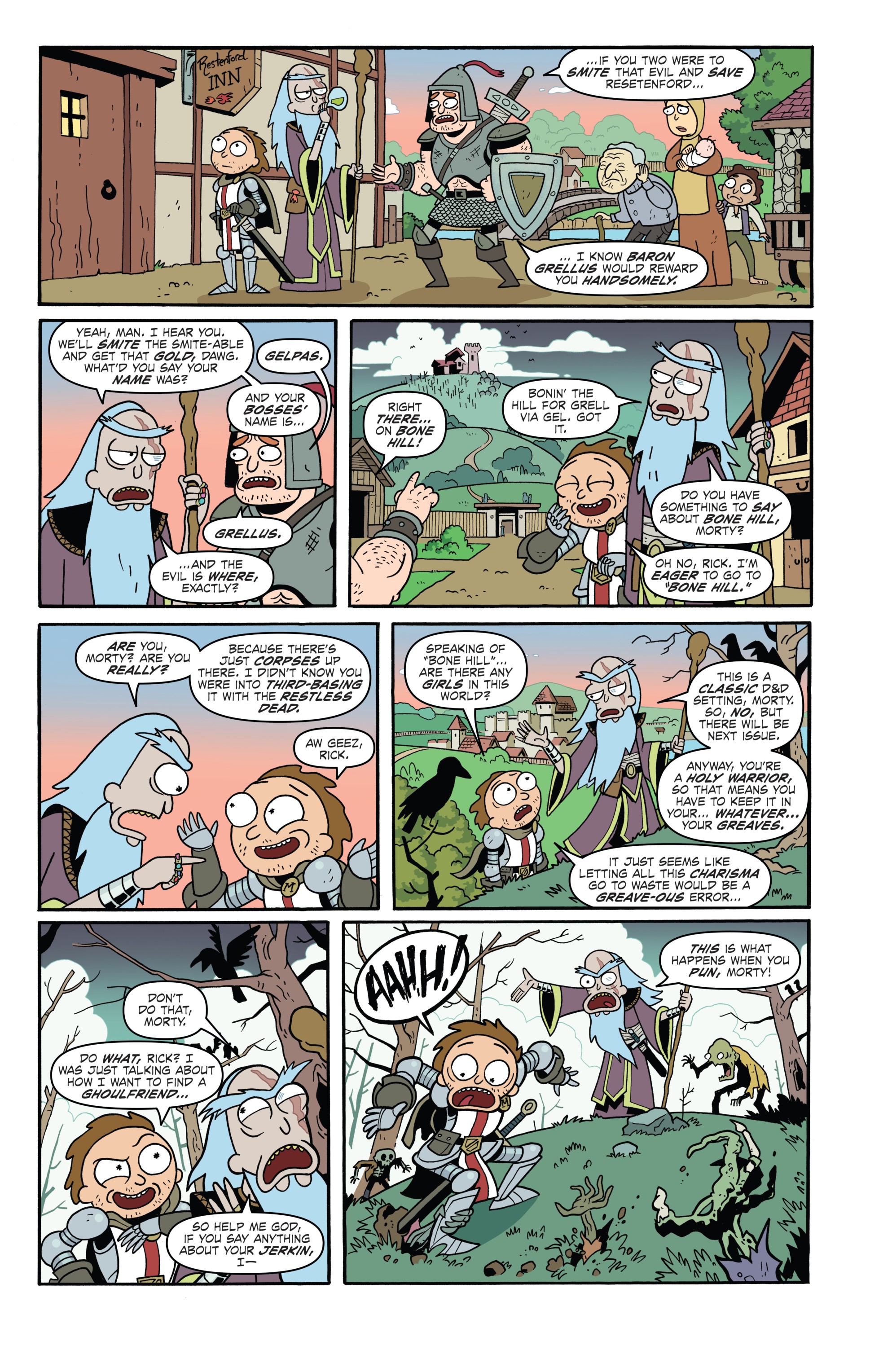 Rick and Morty vs. Dungeons & Dragons (2018-) issue 1 - Page 19