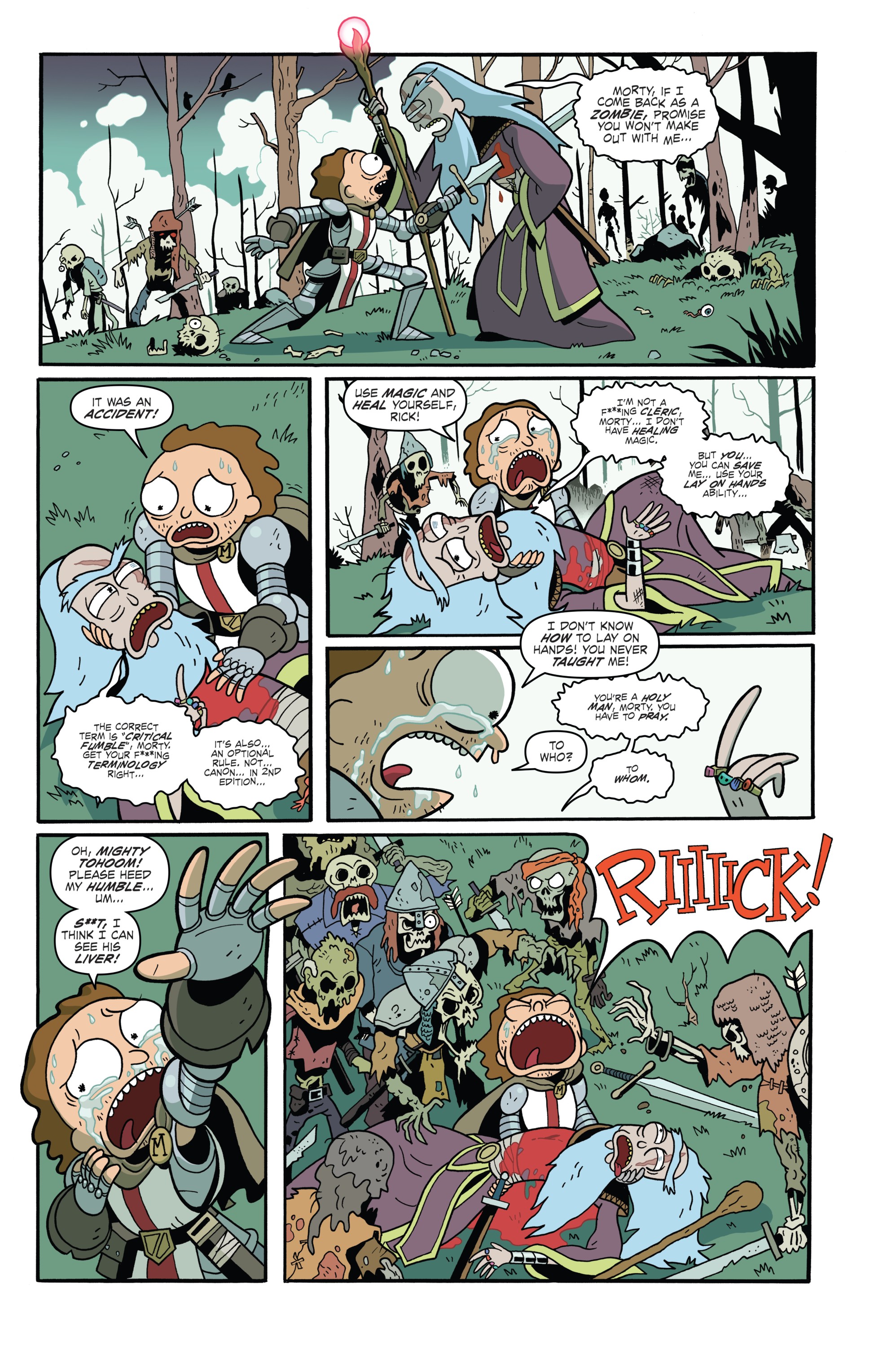 Rick and Morty vs. Dungeons & Dragons (2018-) issue 1 - Page 21