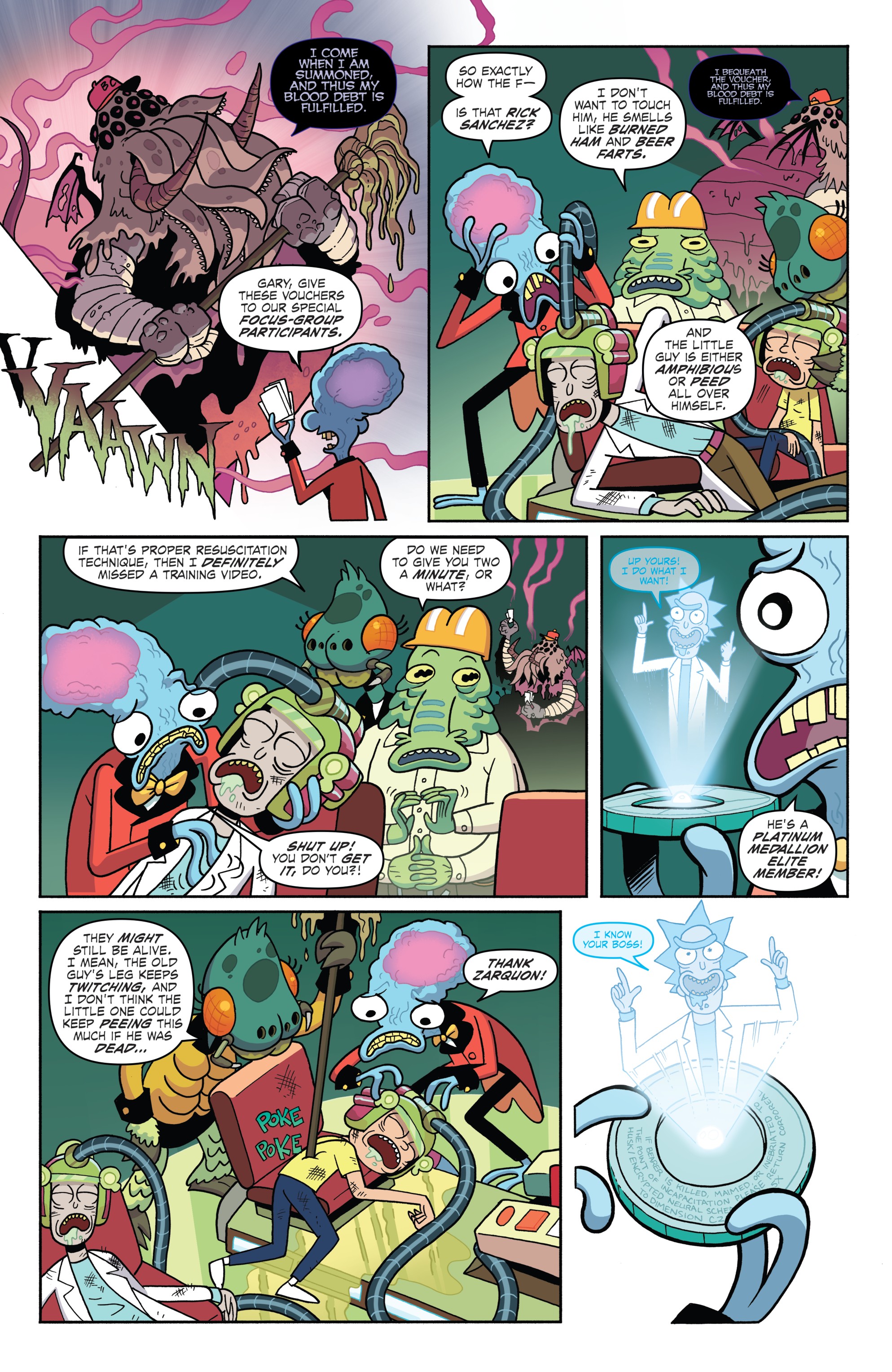 Rick and Morty vs. Dungeons & Dragons (2018-) issue 2 - Page 6