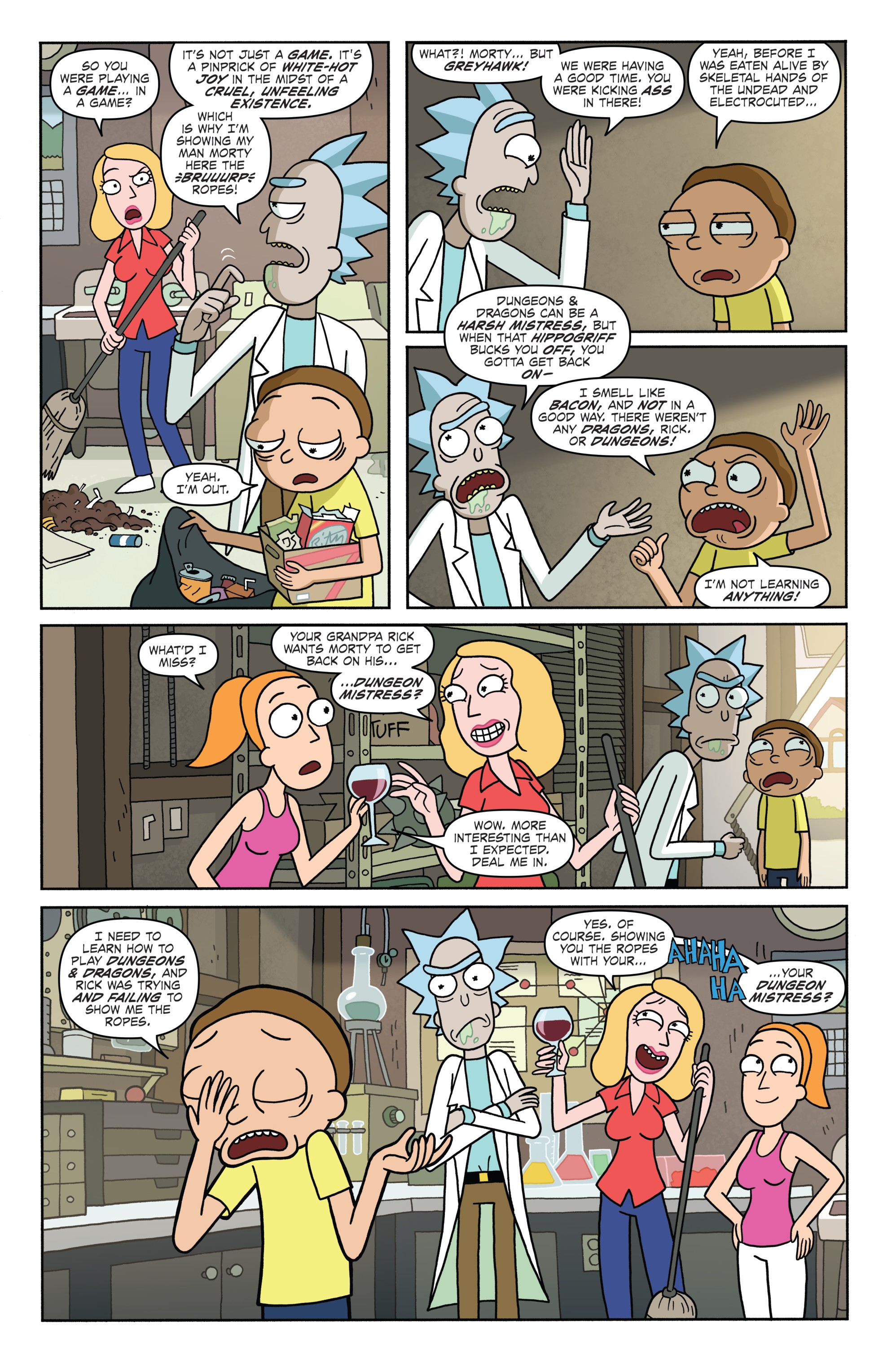 Rick and Morty vs. Dungeons & Dragons (2018-) issue 2 - Page 8