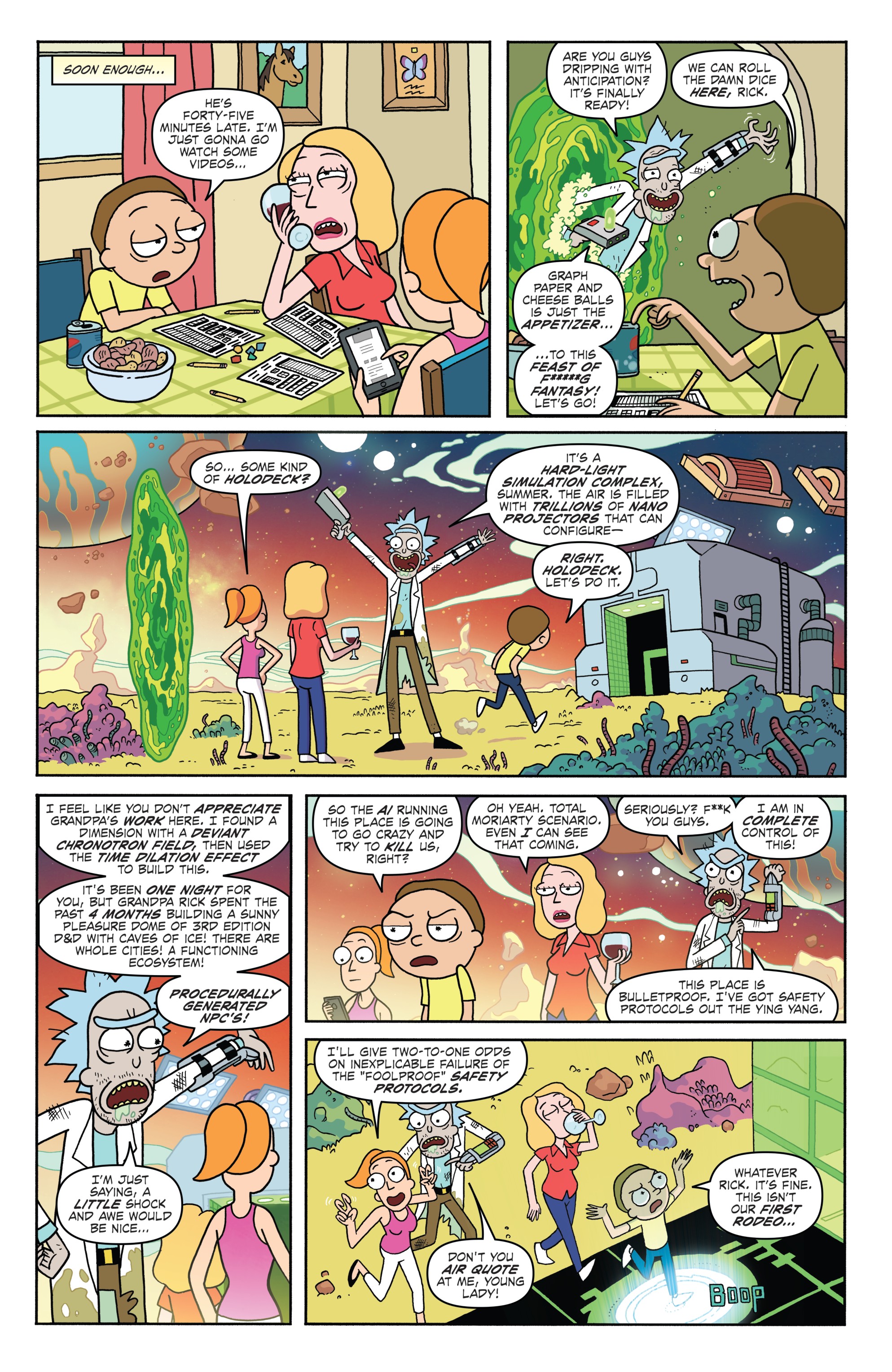 Rick and Morty vs. Dungeons & Dragons (2018-) issue 2 - Page 10