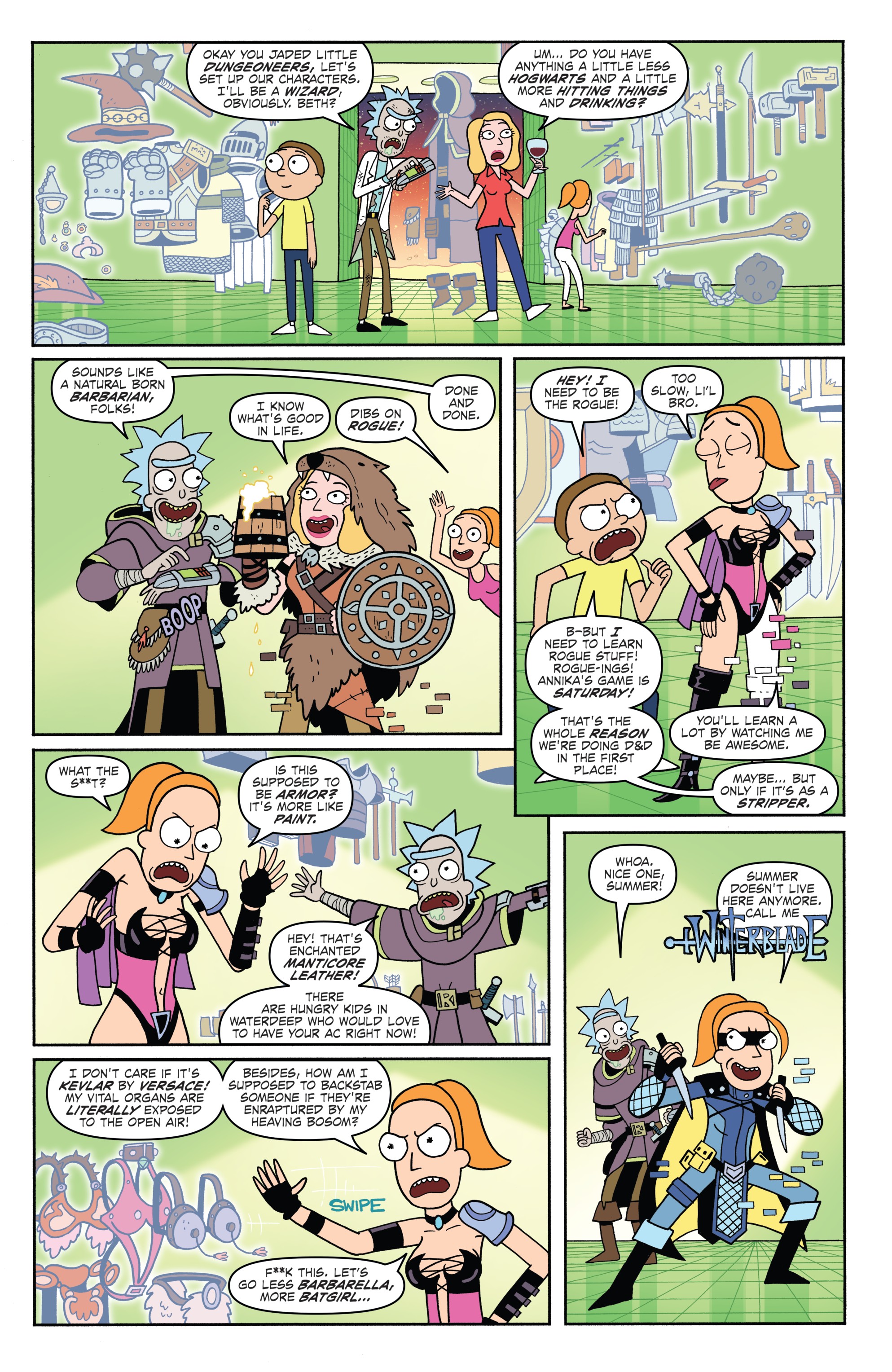 Rick and Morty vs. Dungeons & Dragons (2018-) issue 2 - Page 11