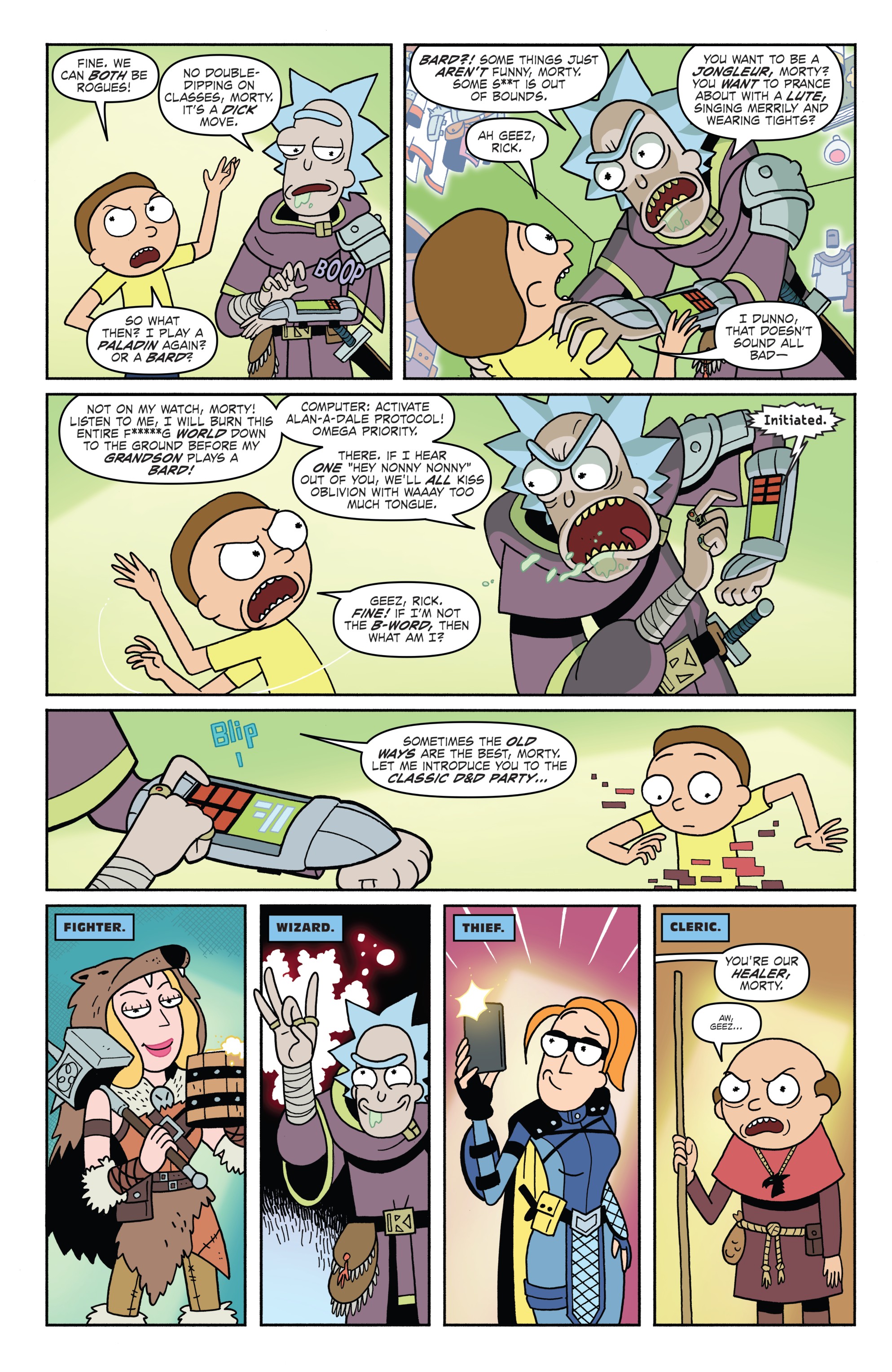 Rick and Morty vs. Dungeons & Dragons (2018-) issue 2 - Page 12