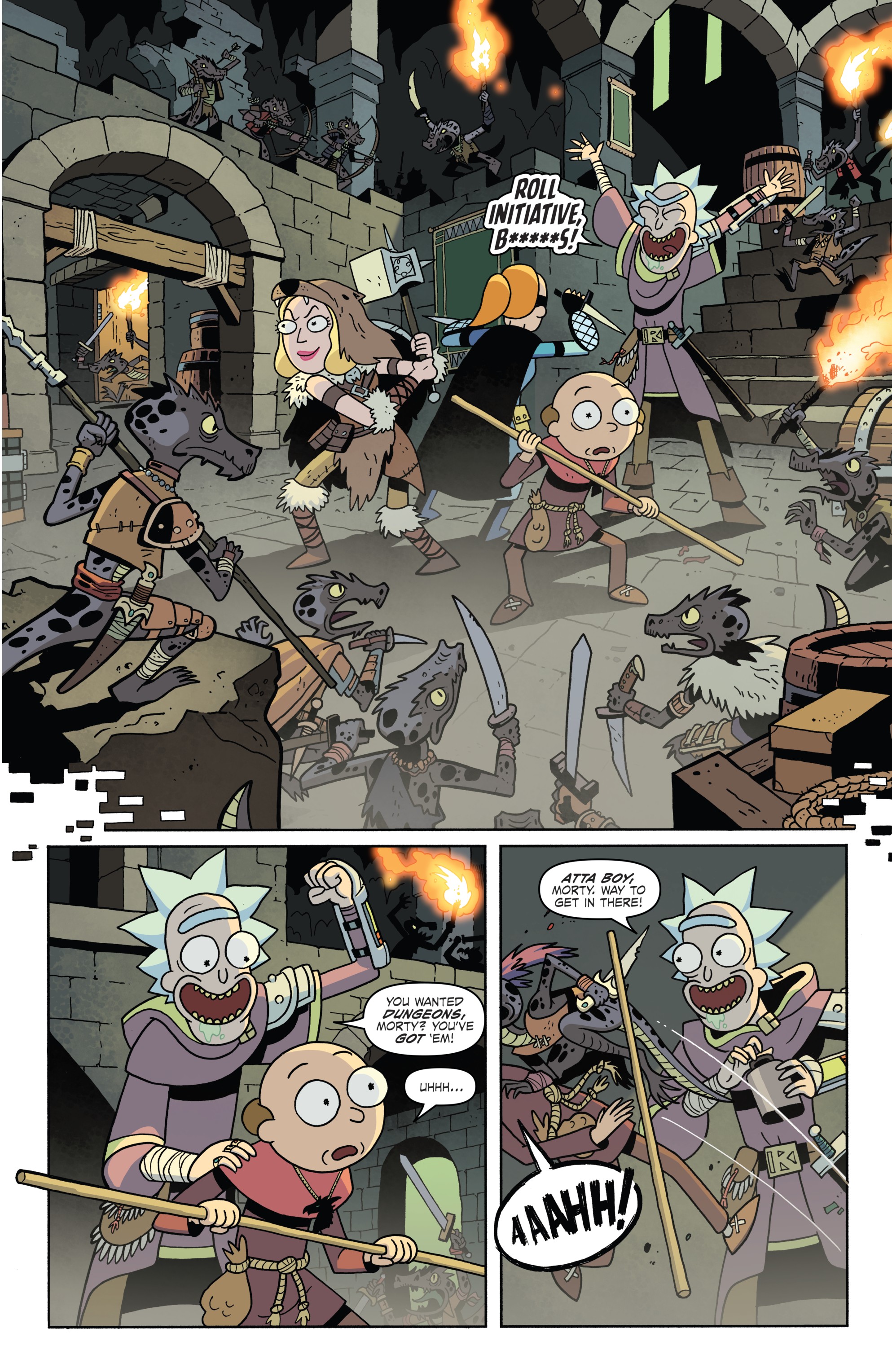 Rick and Morty vs. Dungeons & Dragons (2018-) issue 2 - Page 13