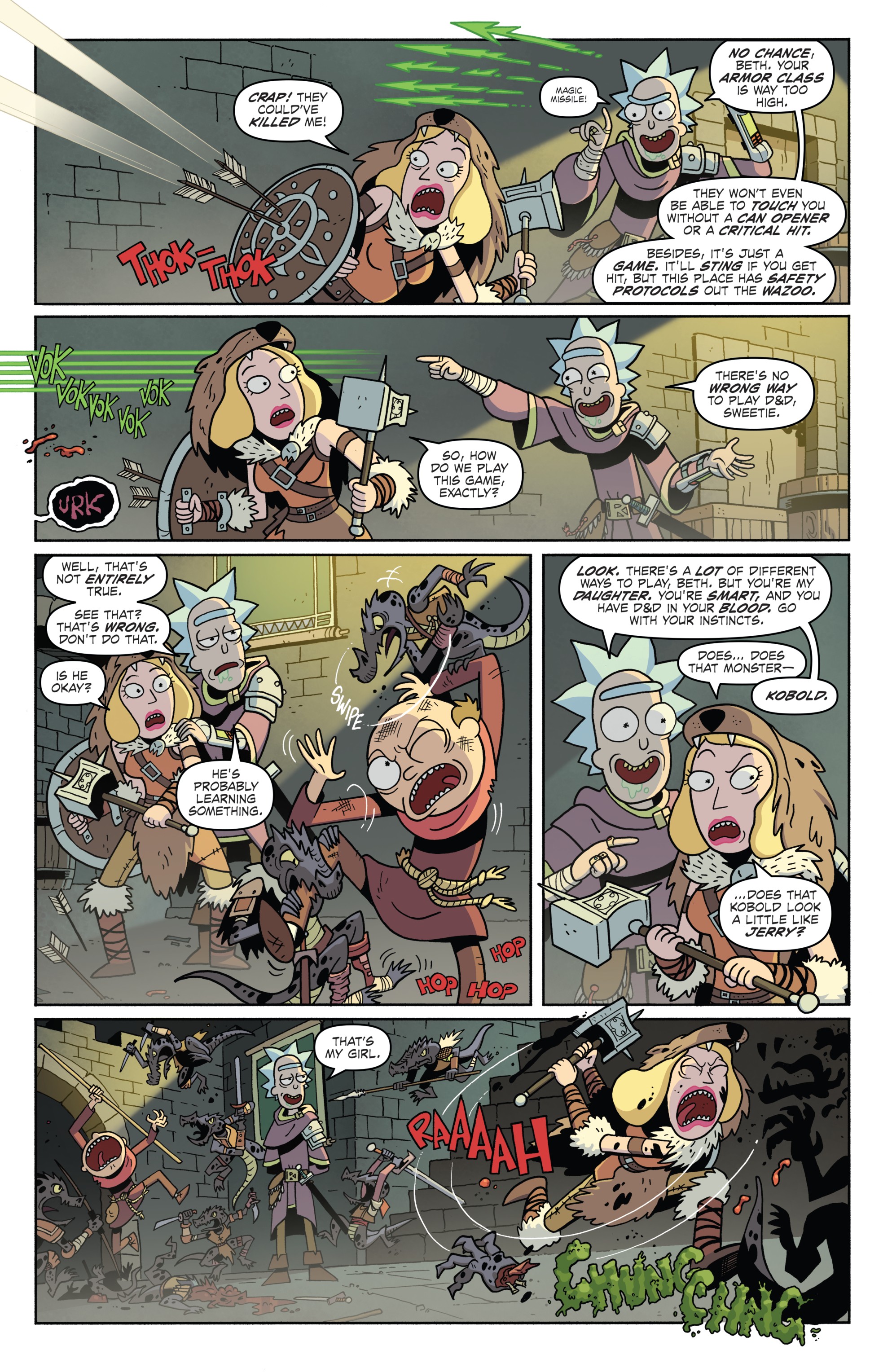 Rick and Morty vs. Dungeons & Dragons (2018-) issue 2 - Page 14