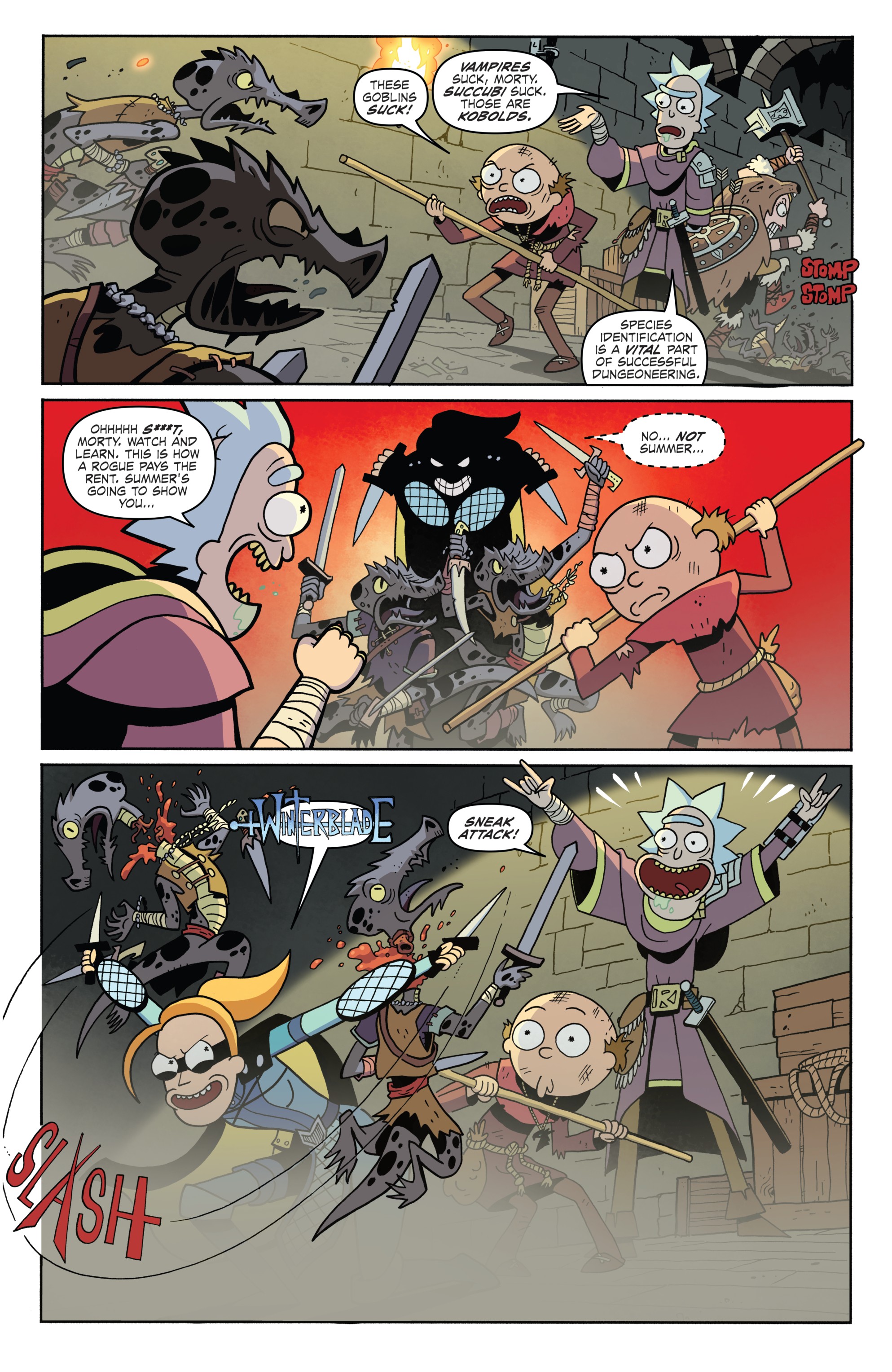 Rick and Morty vs. Dungeons & Dragons (2018-) issue 2 - Page 15